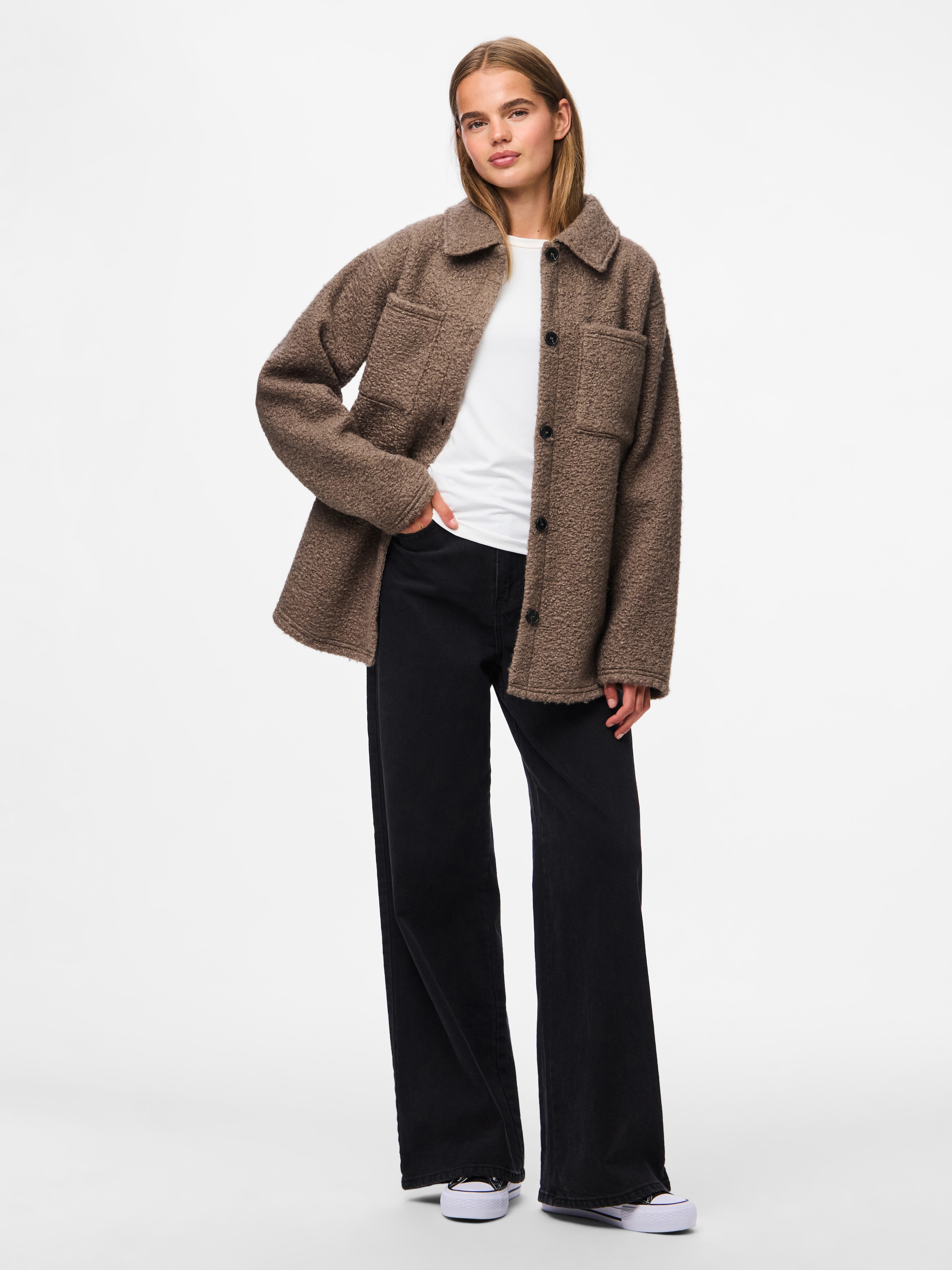 pieces Hemdjacke »PCOLINE SHACKET PWP«