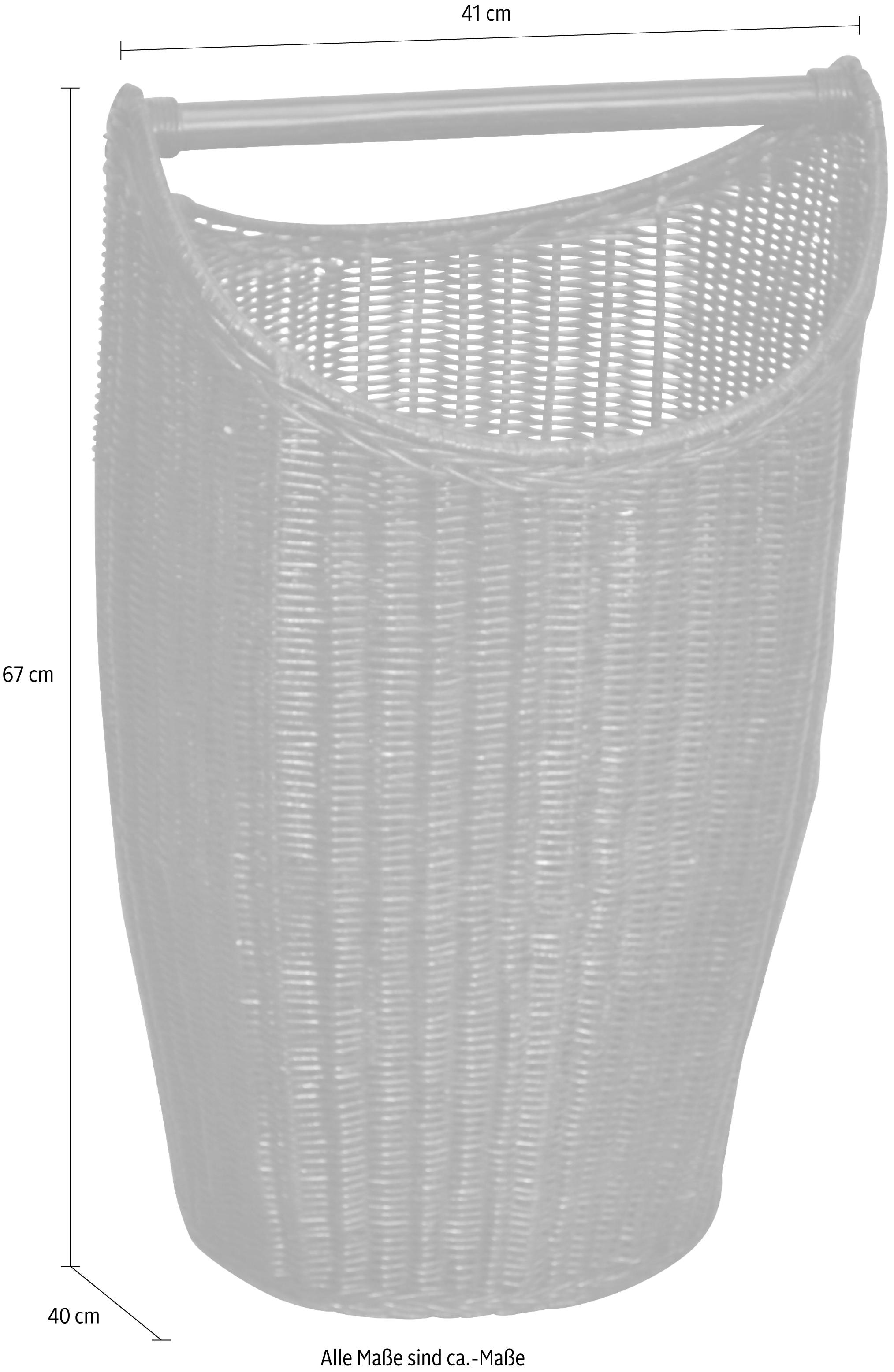 affaire Rattangeflecht, günstig Griff, cm Höhe mit bestellen 67 Wäschekorb, Home | Landhaus-Stil, Jelmoli-Versand