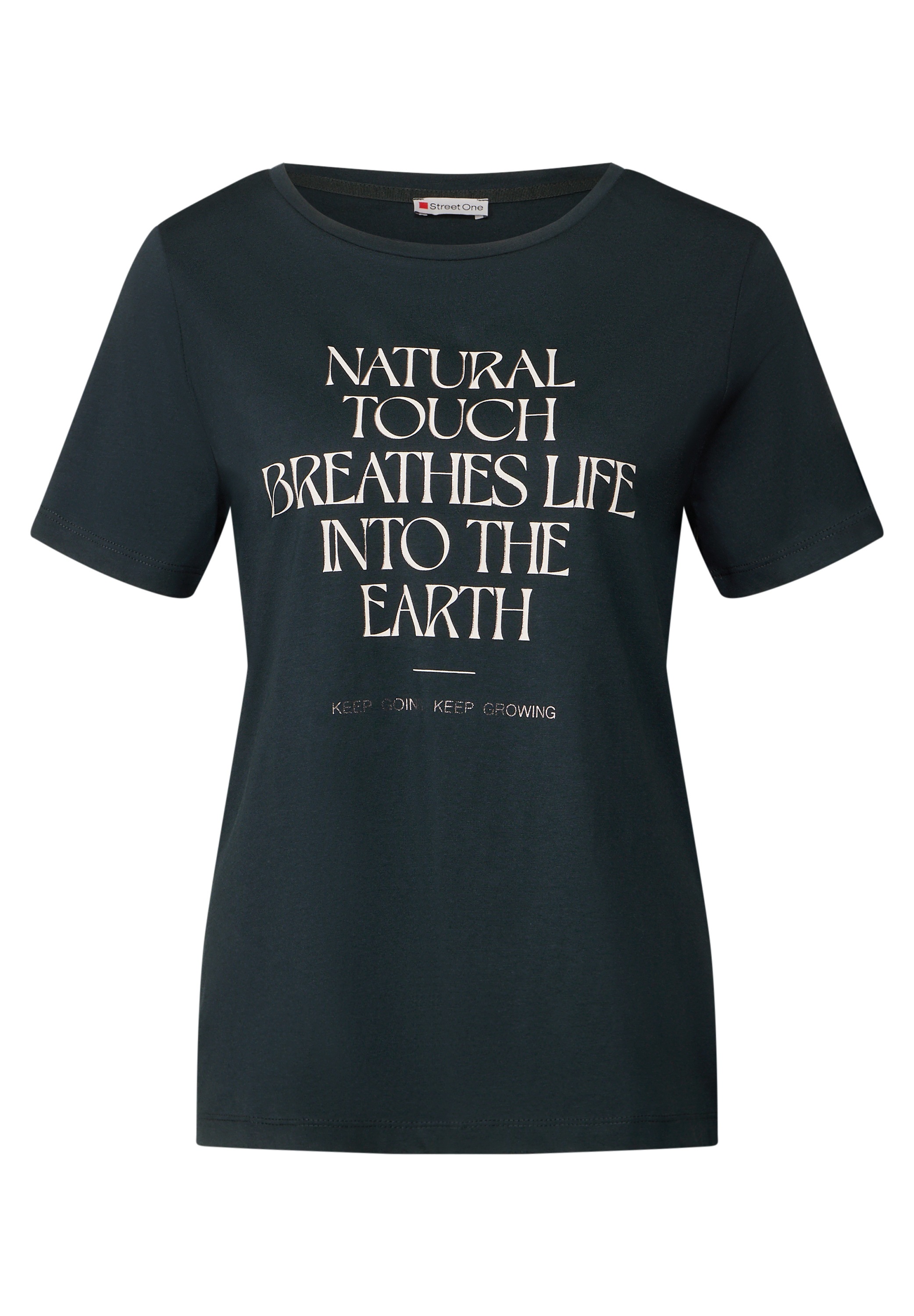STREET ONE T-Shirt, mit Wording Artwork