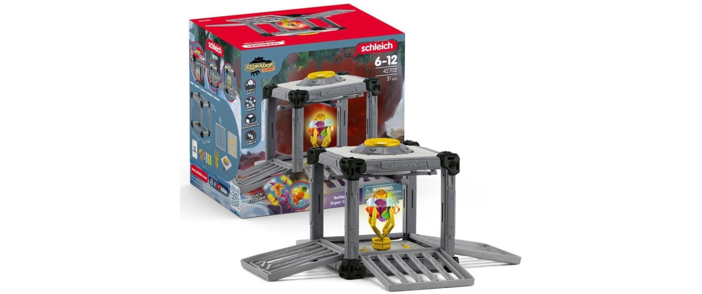 Schleich® Spielfigur »BattleCave Superkristalle«