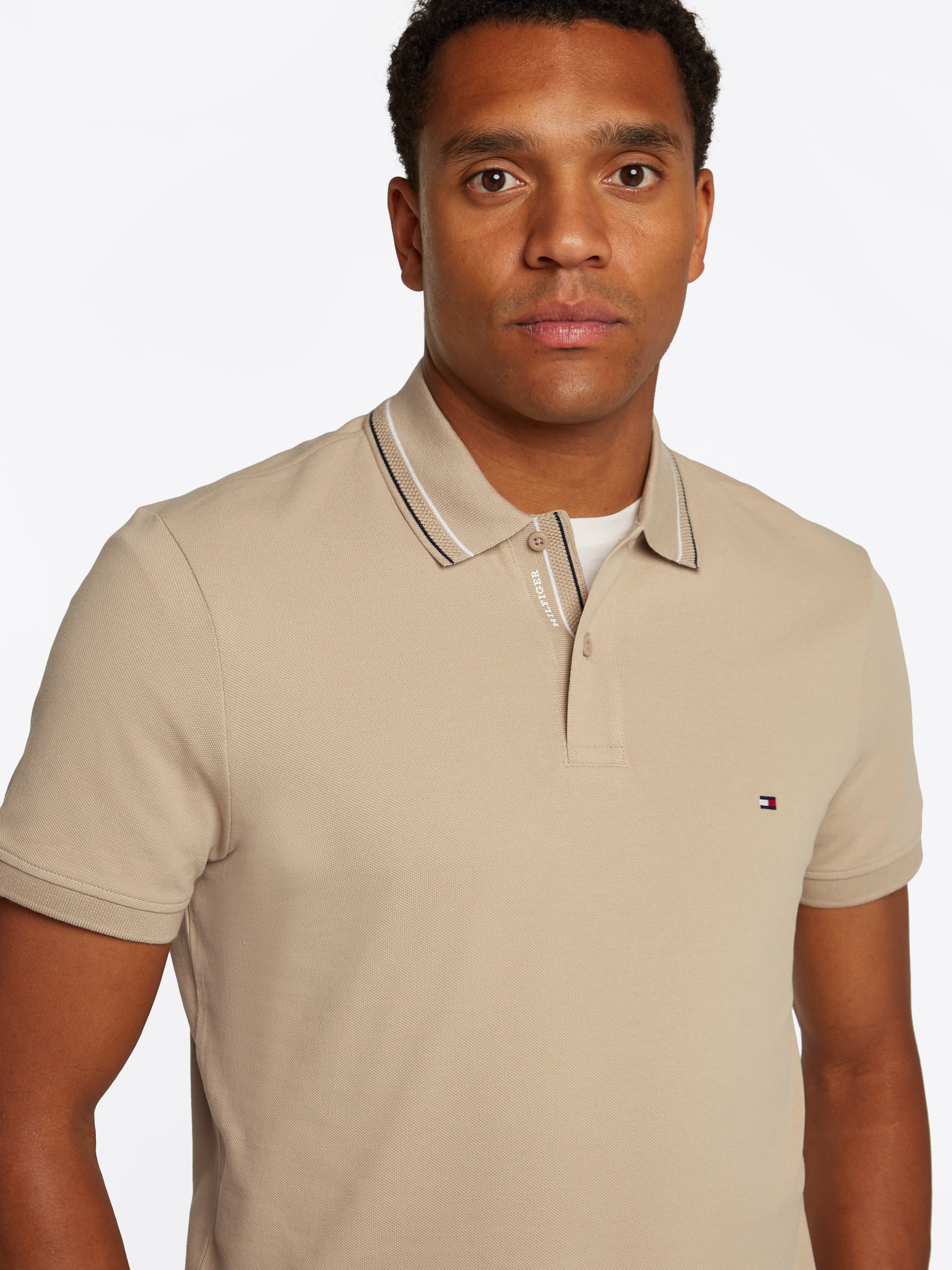 Tommy Hilfiger Poloshirt »PLACKET INTEREST REG POLO«