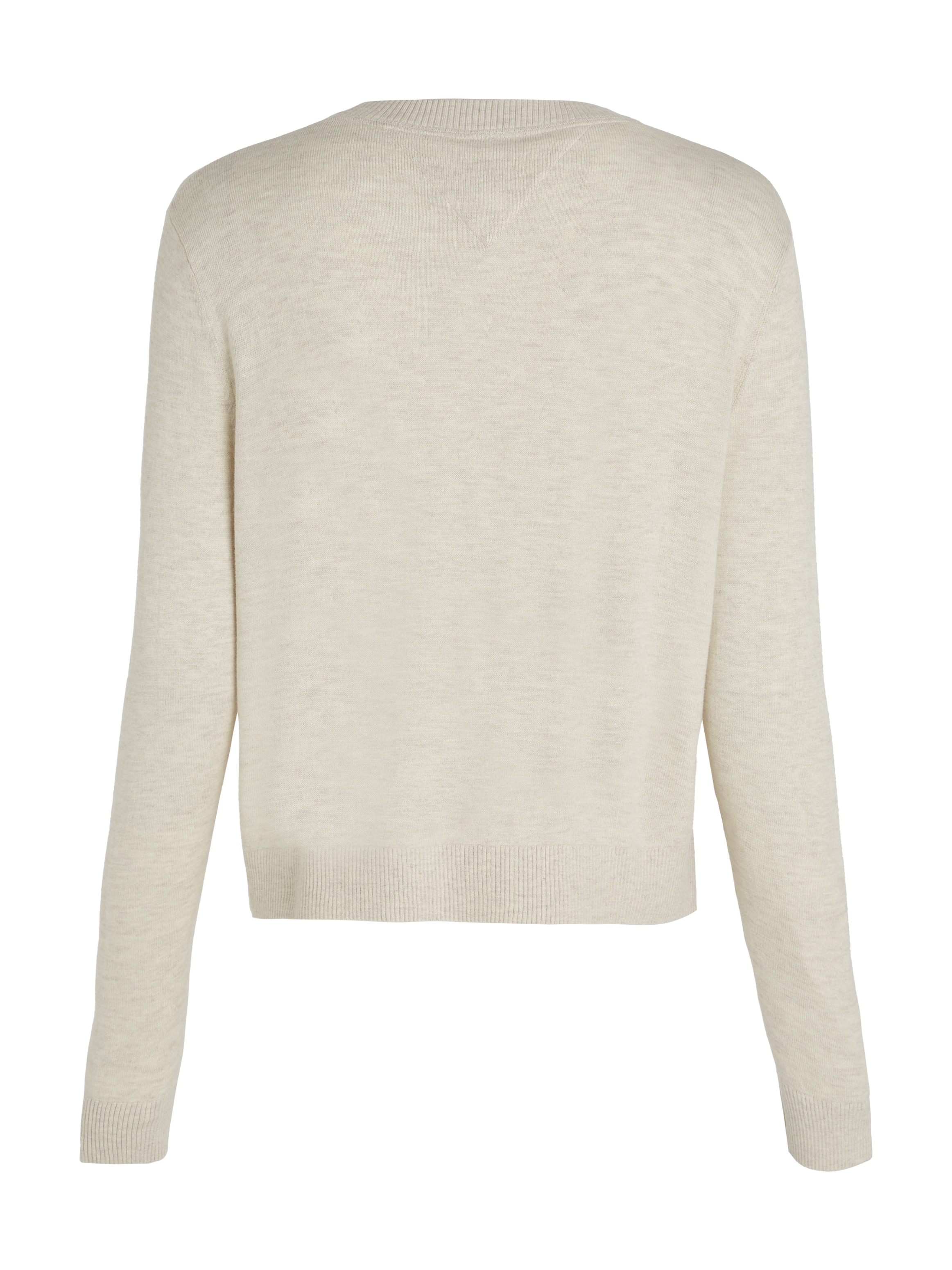 Tommy Jeans Strickpullover »TJW ESSENTIAL CREW NECK SWEATER«, mit Logostickerei