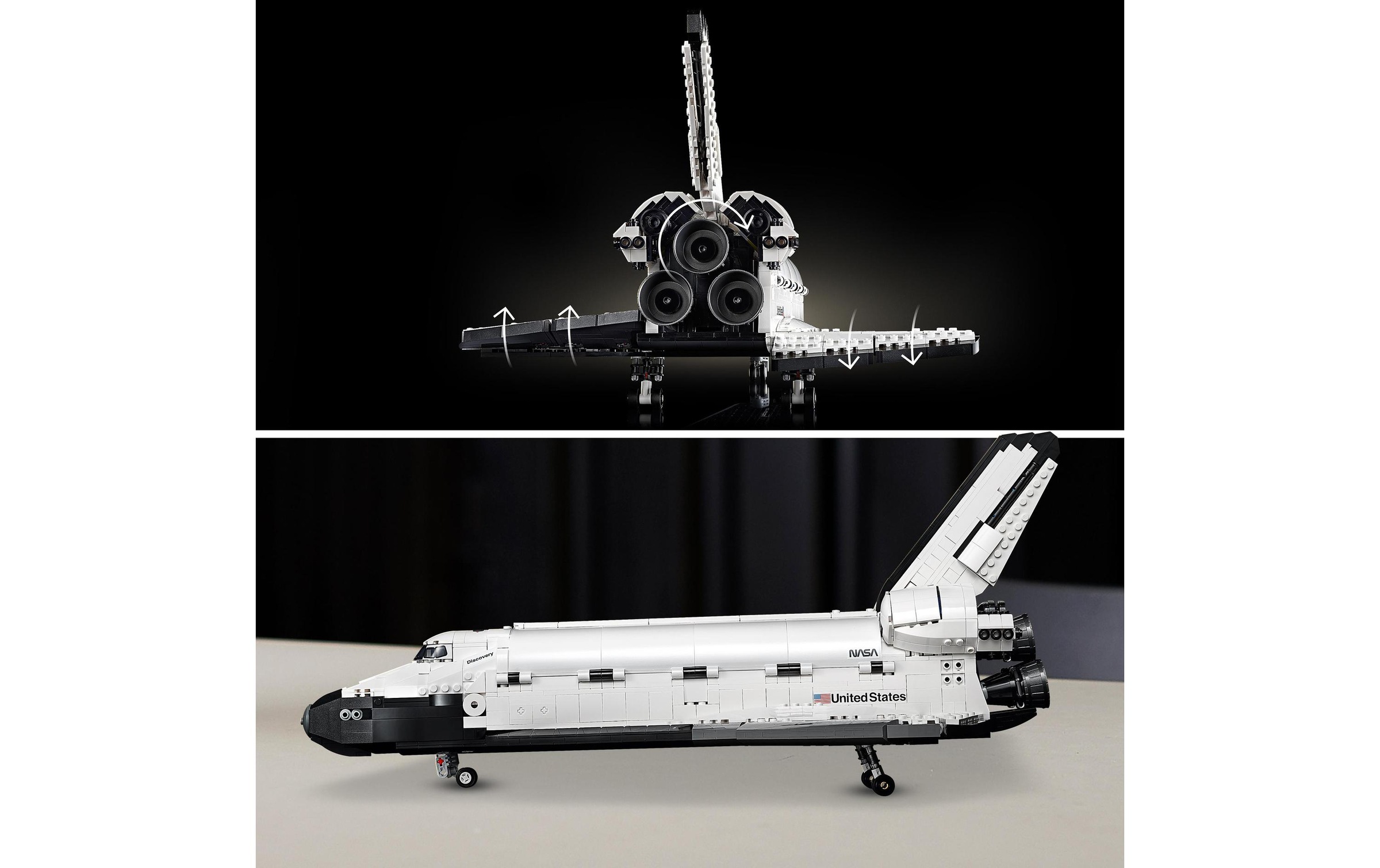 LEGO® Konstruktionsspielsteine »Space Shuttle Discovery 10283«, (2354 St.)