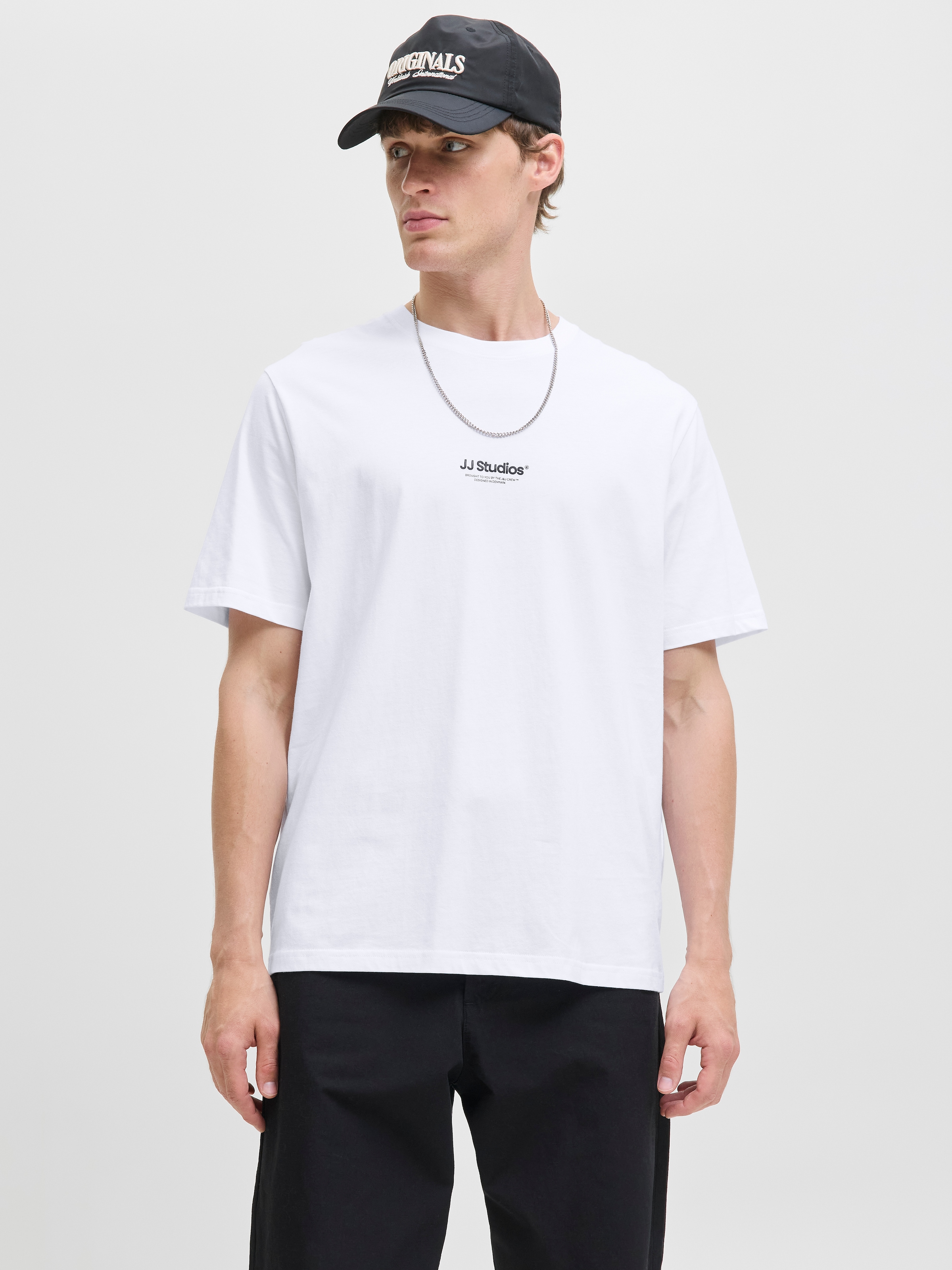 Jack & Jones T-Shirt »JJESOHO TEE SS CREW NECK NOOS«, mit stylischen Print