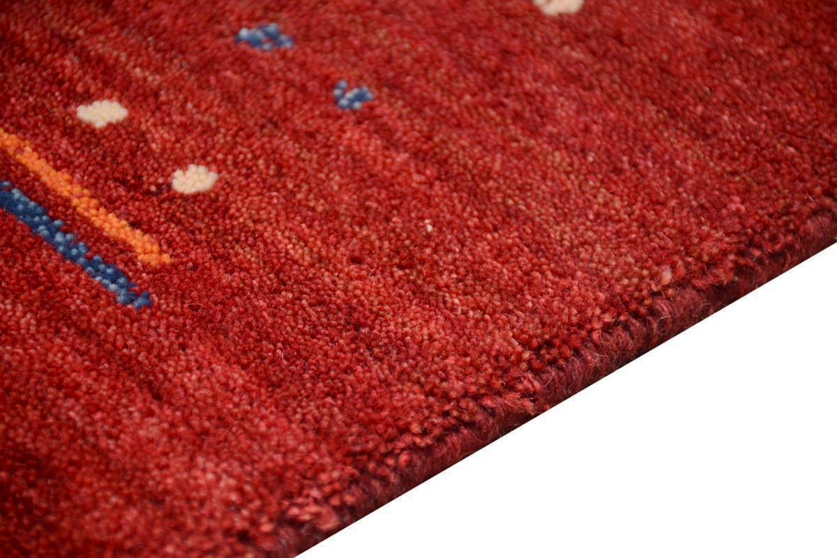 morgenland Wollteppich »GABBEH FEIN FENTH«, oval, 18 mm Höhe, reine Schurwolle bunte Bordüre, Wohnzimmer