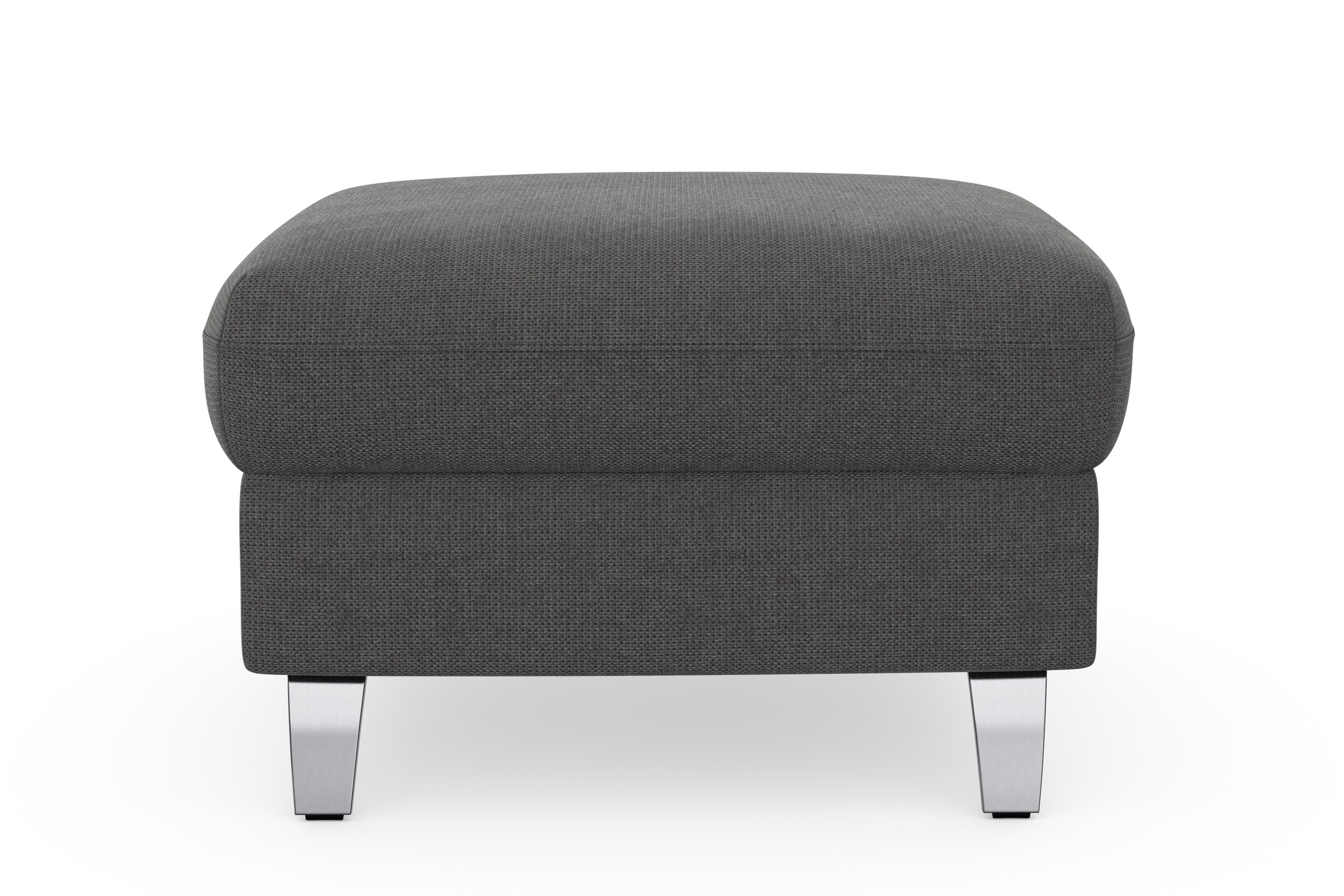 sit&more Stauraumhocker »Grenoble«, mit Stauraum und satinierten Füssen