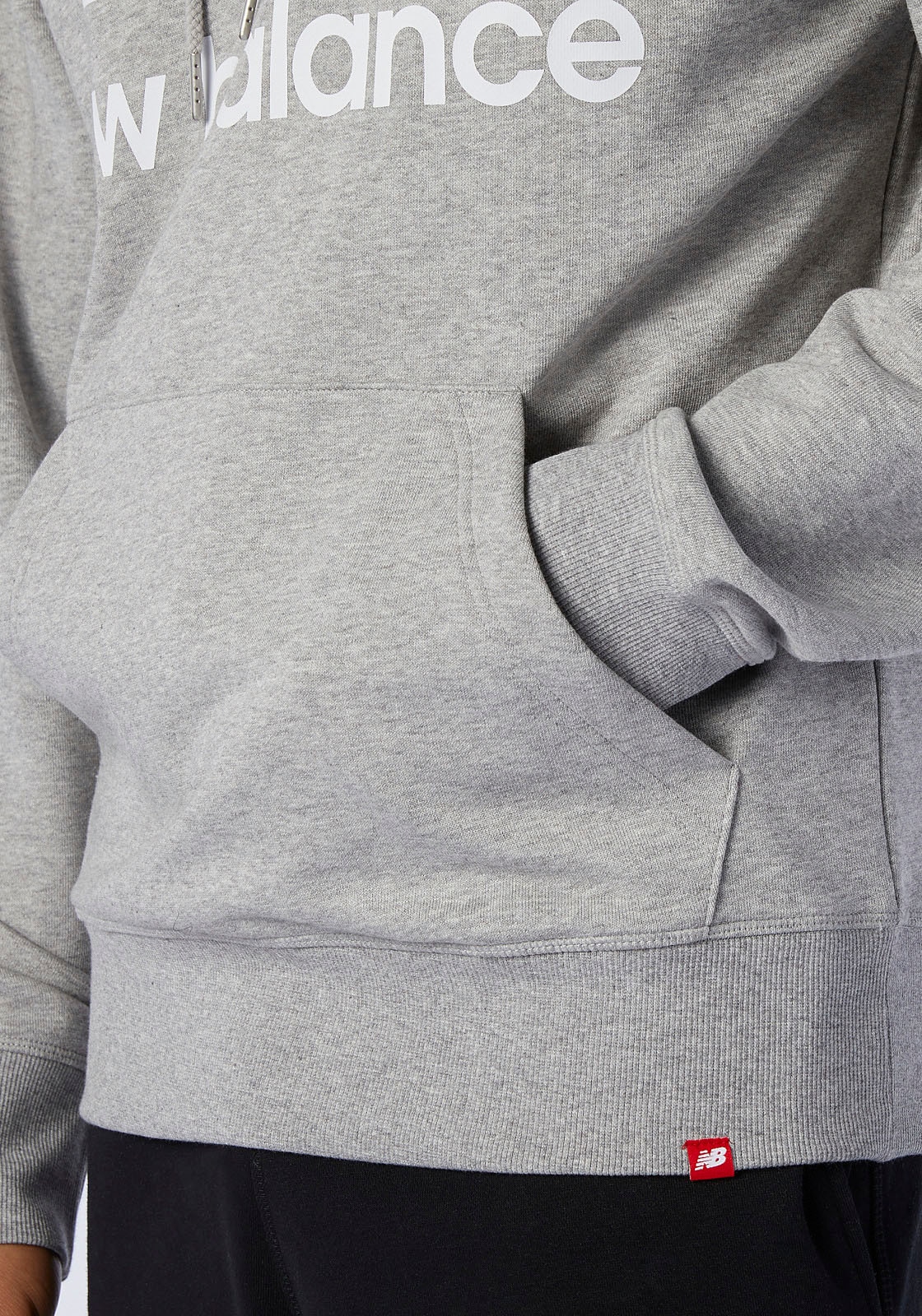 New Balance Kapuzensweatshirt »NB ESSENTIALS STACKED LOGO FLEECE HOODIE«  online kaufen | Jelmoli-Versand