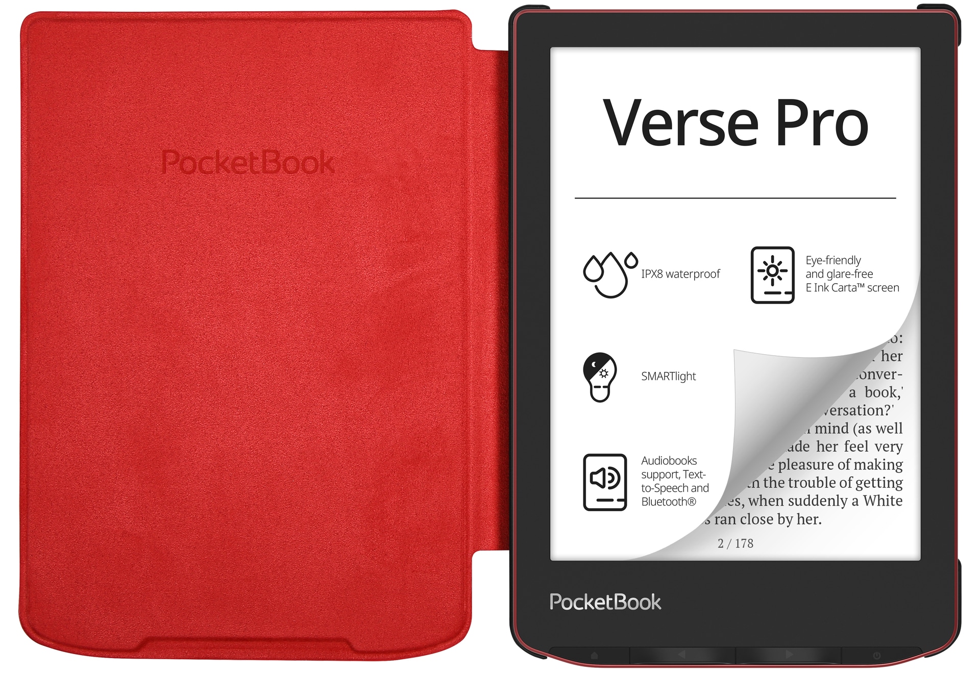 PocketBook Flip Case »Shell Cover«, für PocketBook Verse und Verse Pro
