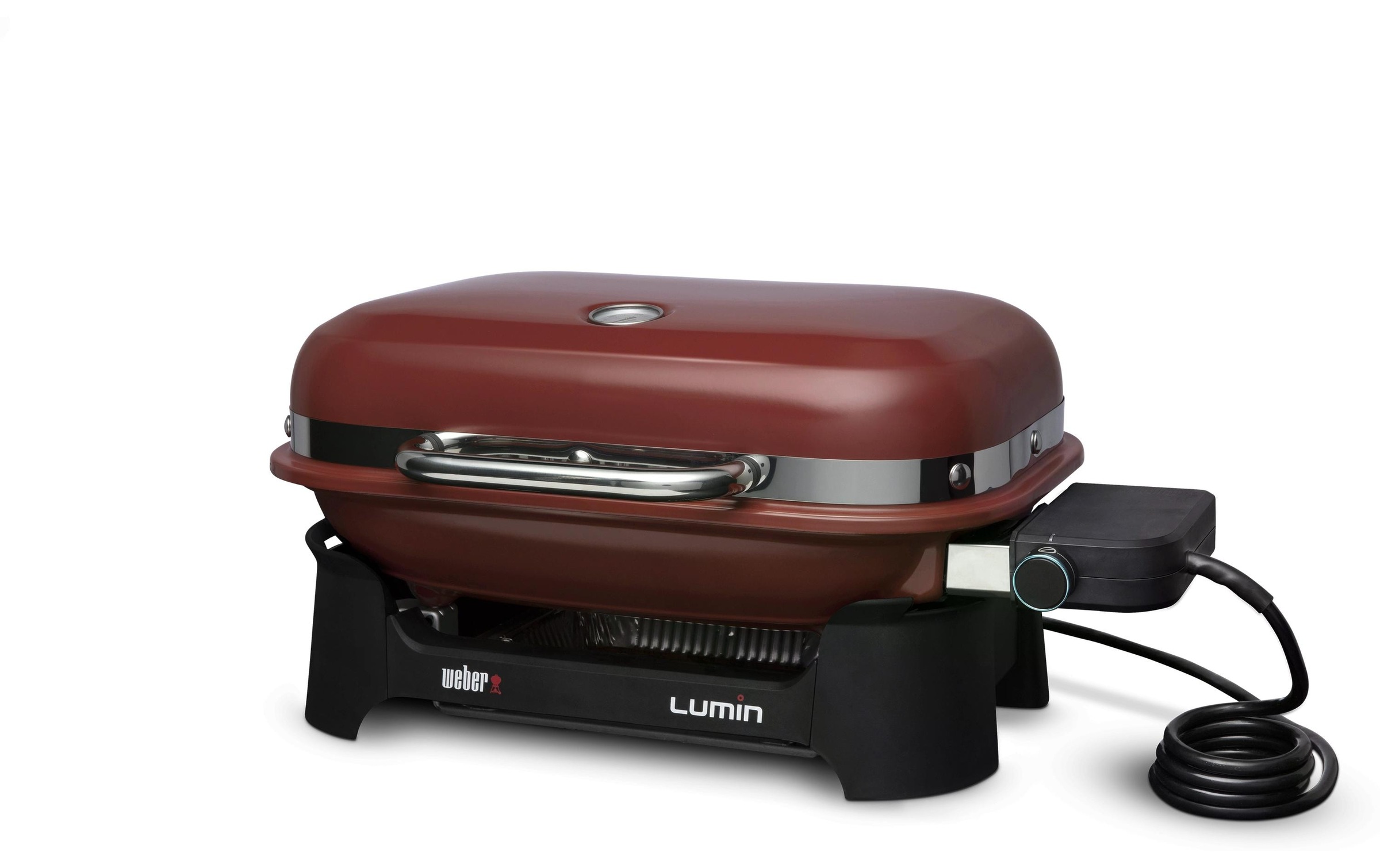 Weber Elektro-Standgrill »Lumin Compact, Rot«, 2200 W