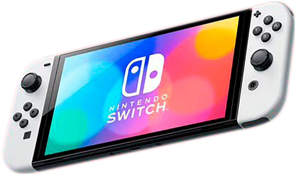 Nintendo Switch Konsolen-Set »OLED weiss + Mario Party Jamboree«