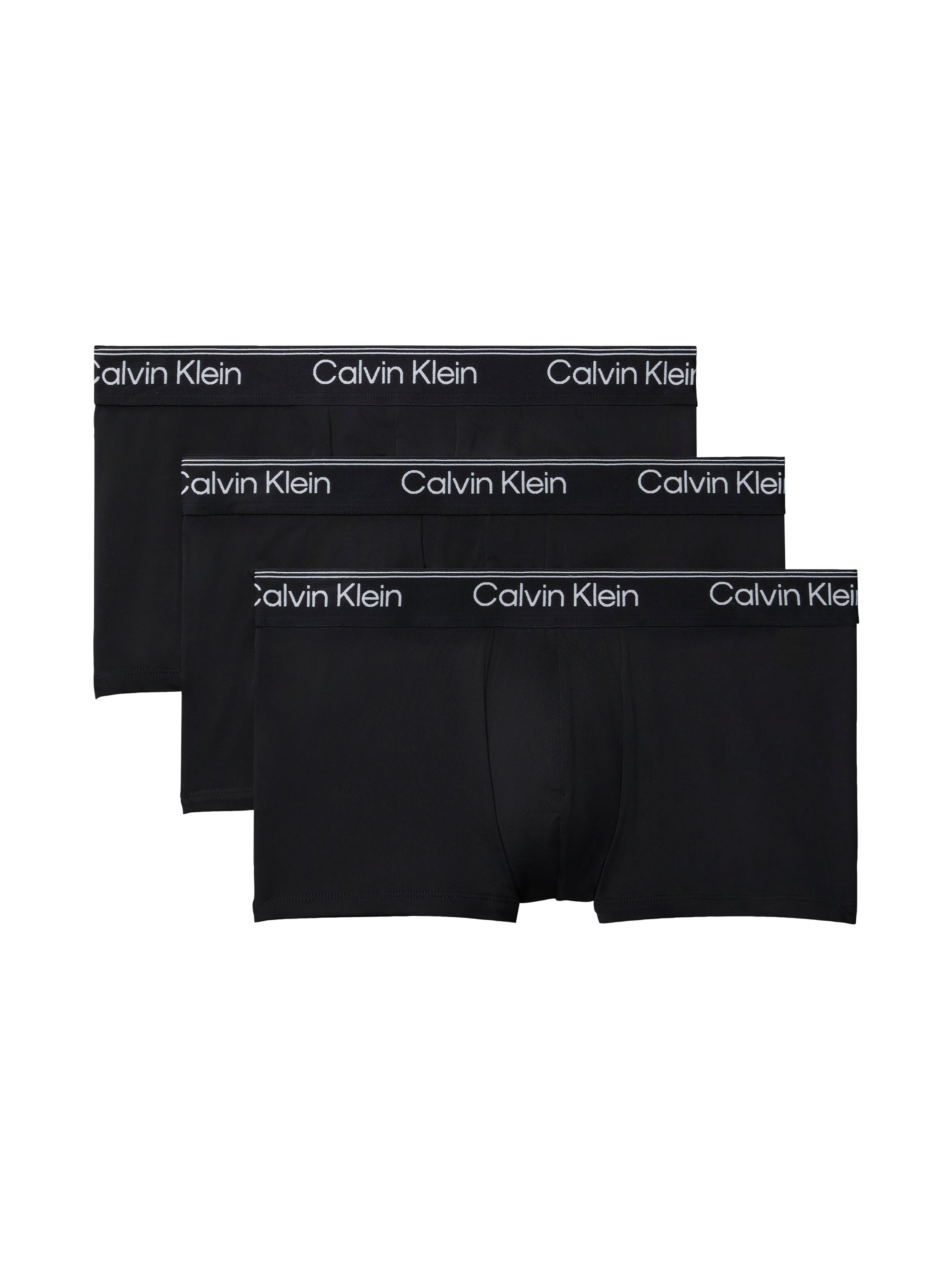 Calvin Klein Underwear Trunk »LOW RISE TRUNK 3PK« Packung, 3er-Pack, mit Logo-Elastikbund