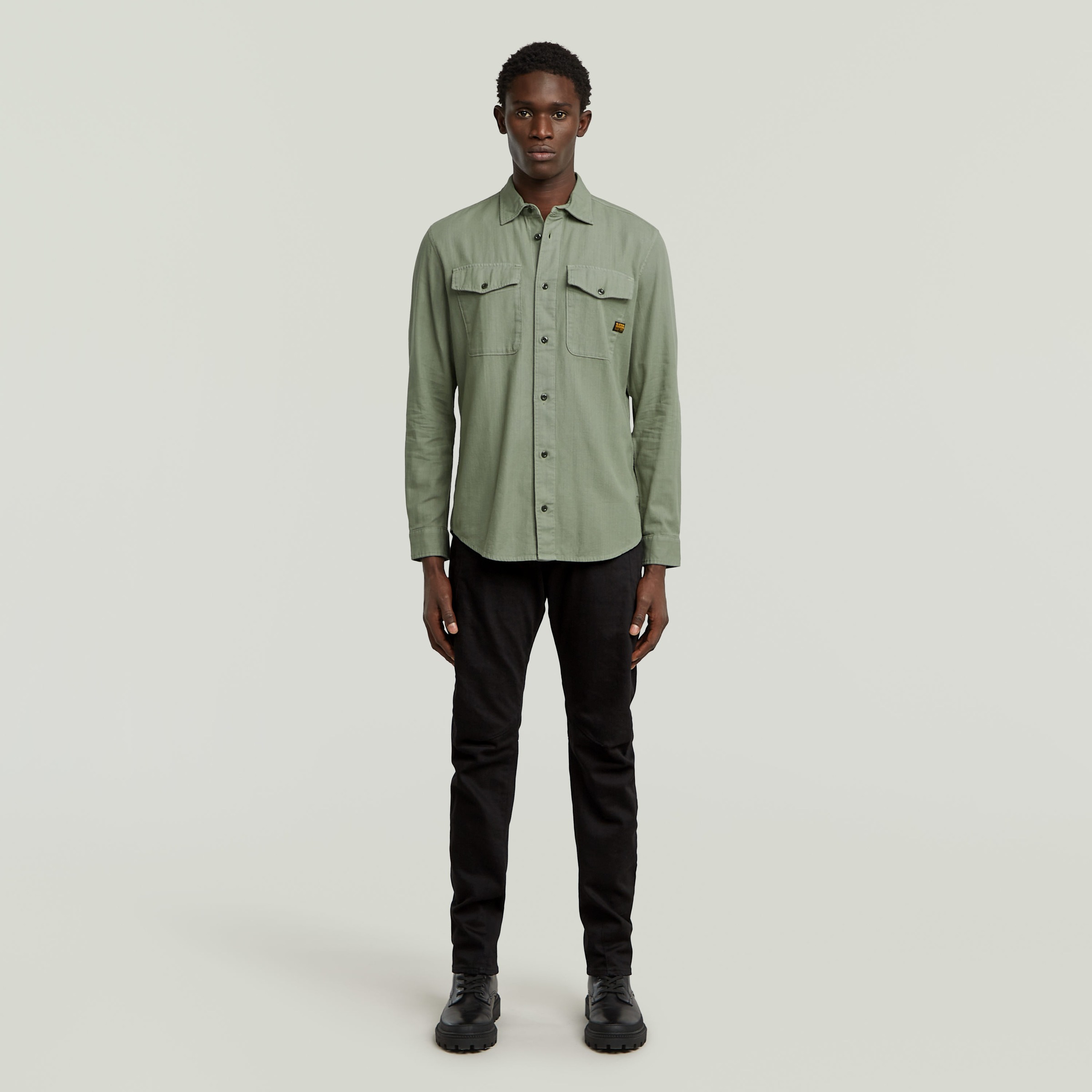 G-STAR Jeanshemd »Marine Slim«, mit Pattentaschen