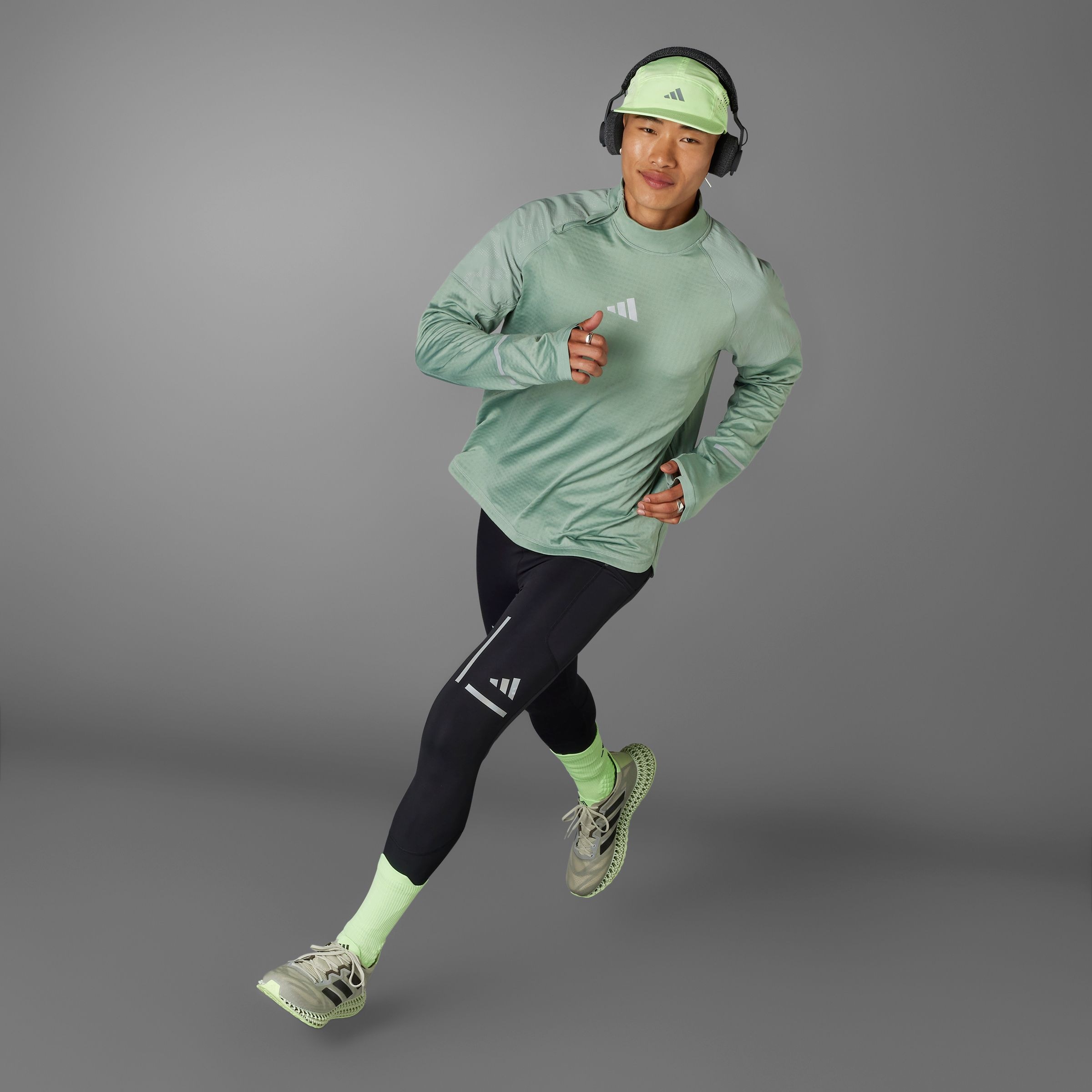 adidas Performance Rollkragenshirt »ULT HIVIS 1/2 M«, Running Langarmshirt