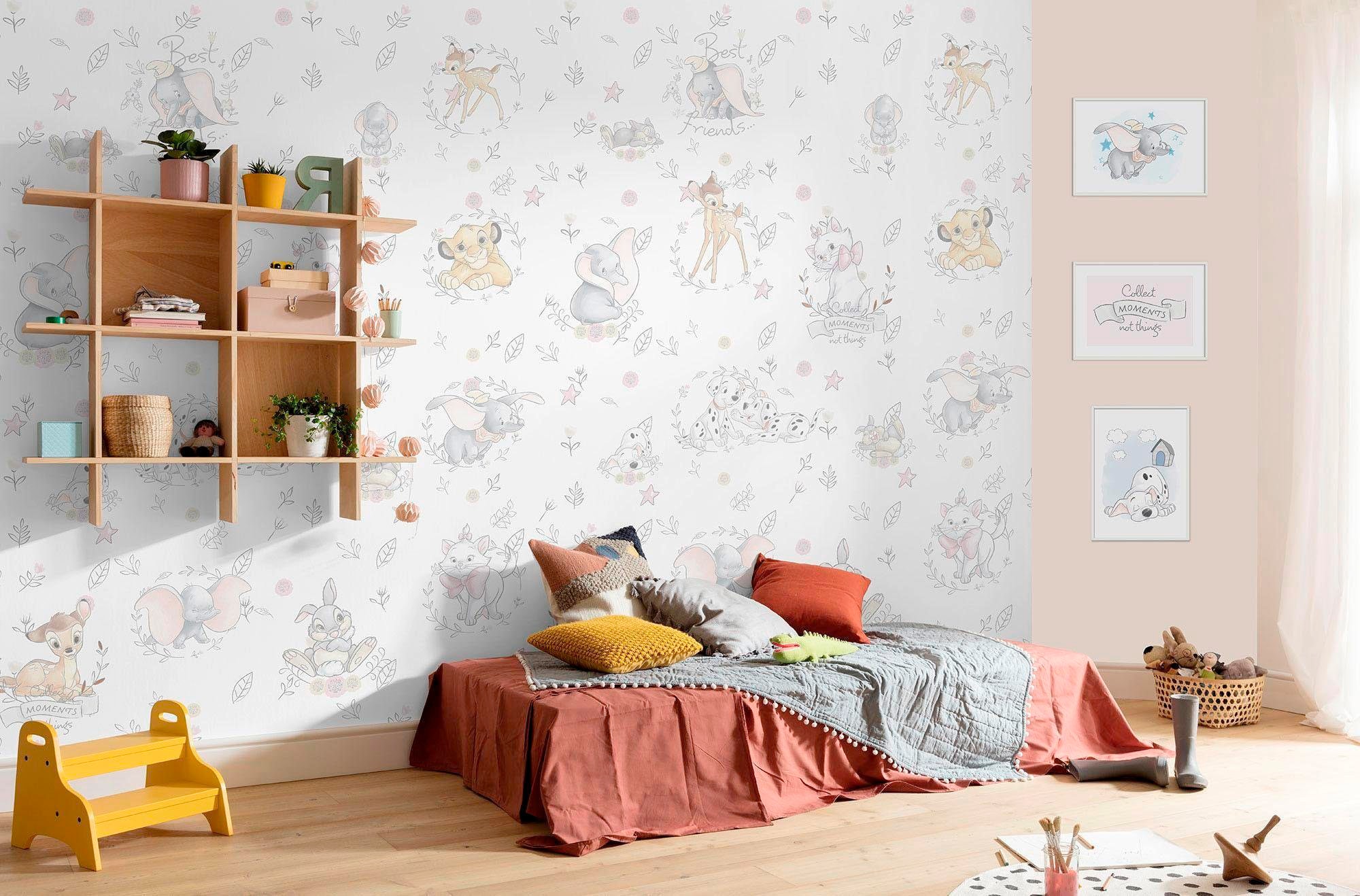 Komar Vliestapete »Digitaldruck Vlies - Best of Friends - Grösse 200 x 280 cm«, bedruckt, Kinderzimmer