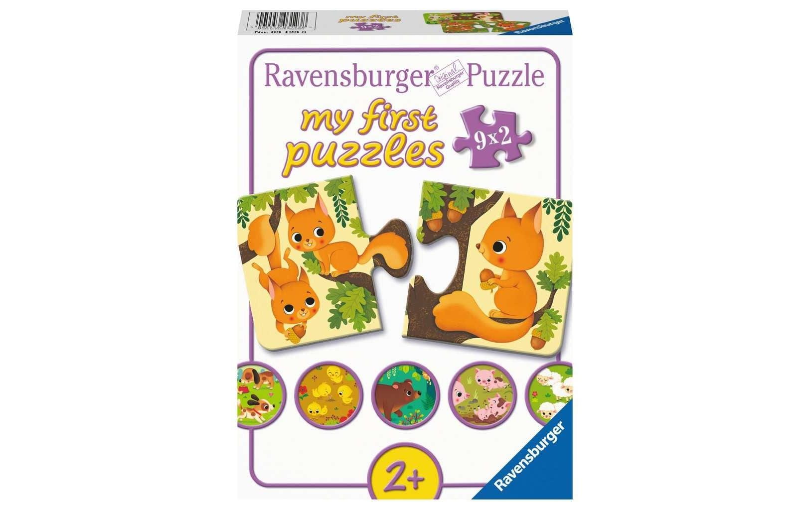 Ravensburger Puzzle »Tiere und ihre Kinder«, (18 tlg.)