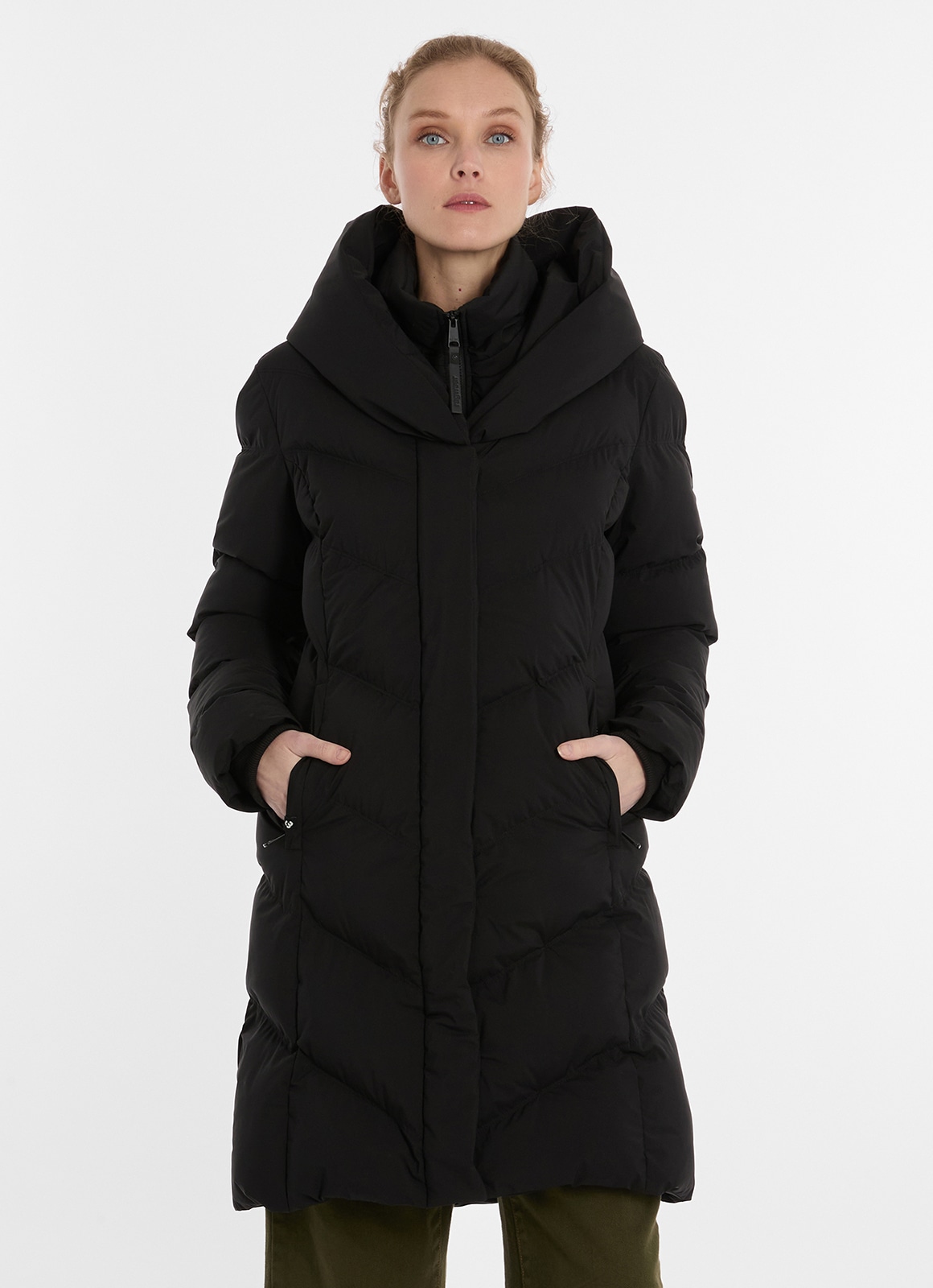 Ragwear Steppmantel »NATALKA« verdeckter Reissverschluss