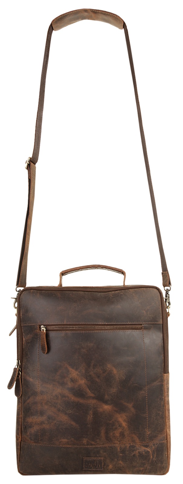 Bagan Laptoprucksack, echt Leder