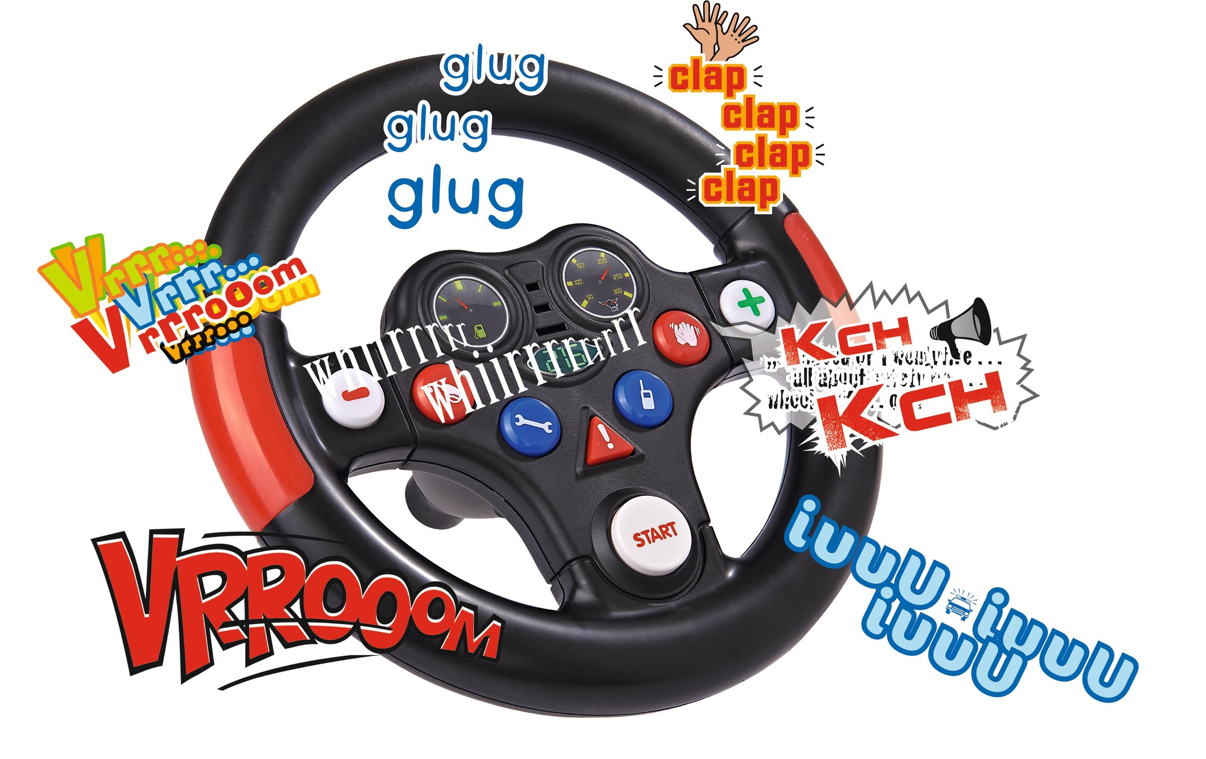 BIG Spielfahrzeug-Lenkrad