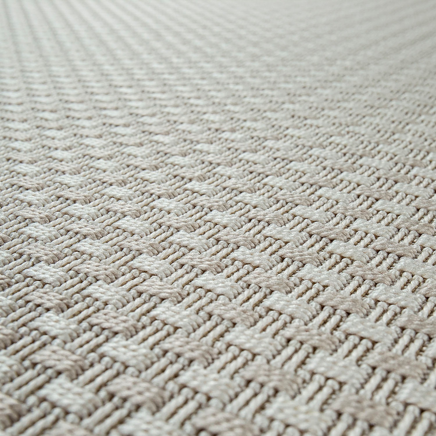 Paco Home Teppich »Waregem 622«, rechteckig, 4 mm Höhe, Flachgewebe, Sisal-Optik, In- und Outdoor geeignet, Wohnzimmer