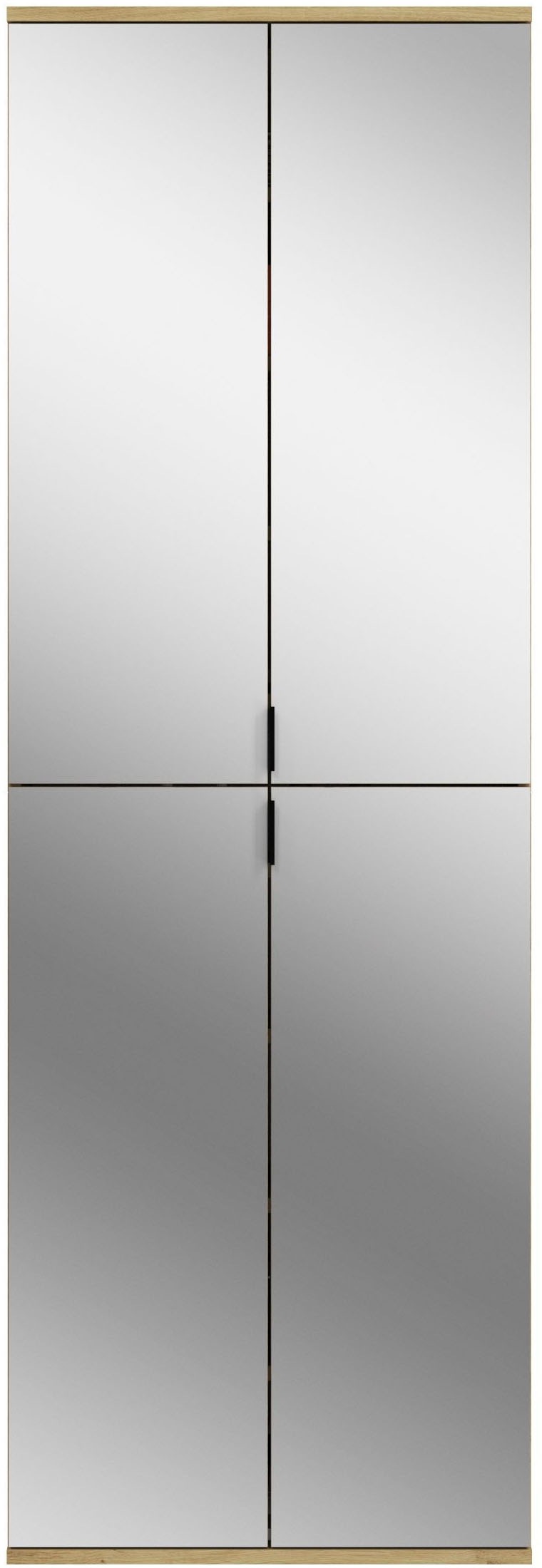 INOSIGN Garderoben-Set »Trondheim, Breite 183 cm, 5-teilig, bestehend aus:«, (Set, 4 St.), 2x Garderobenschrank, 1 Kommode, 1 Garderobenstange, 1 Ablageboden
