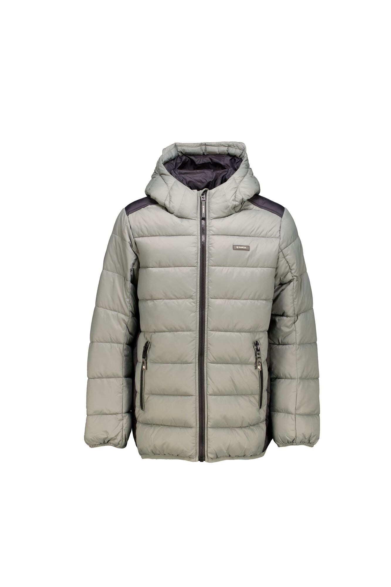 Garcia Steppjacke, mit Kapuze, mit Logo Stickerei for BOYS