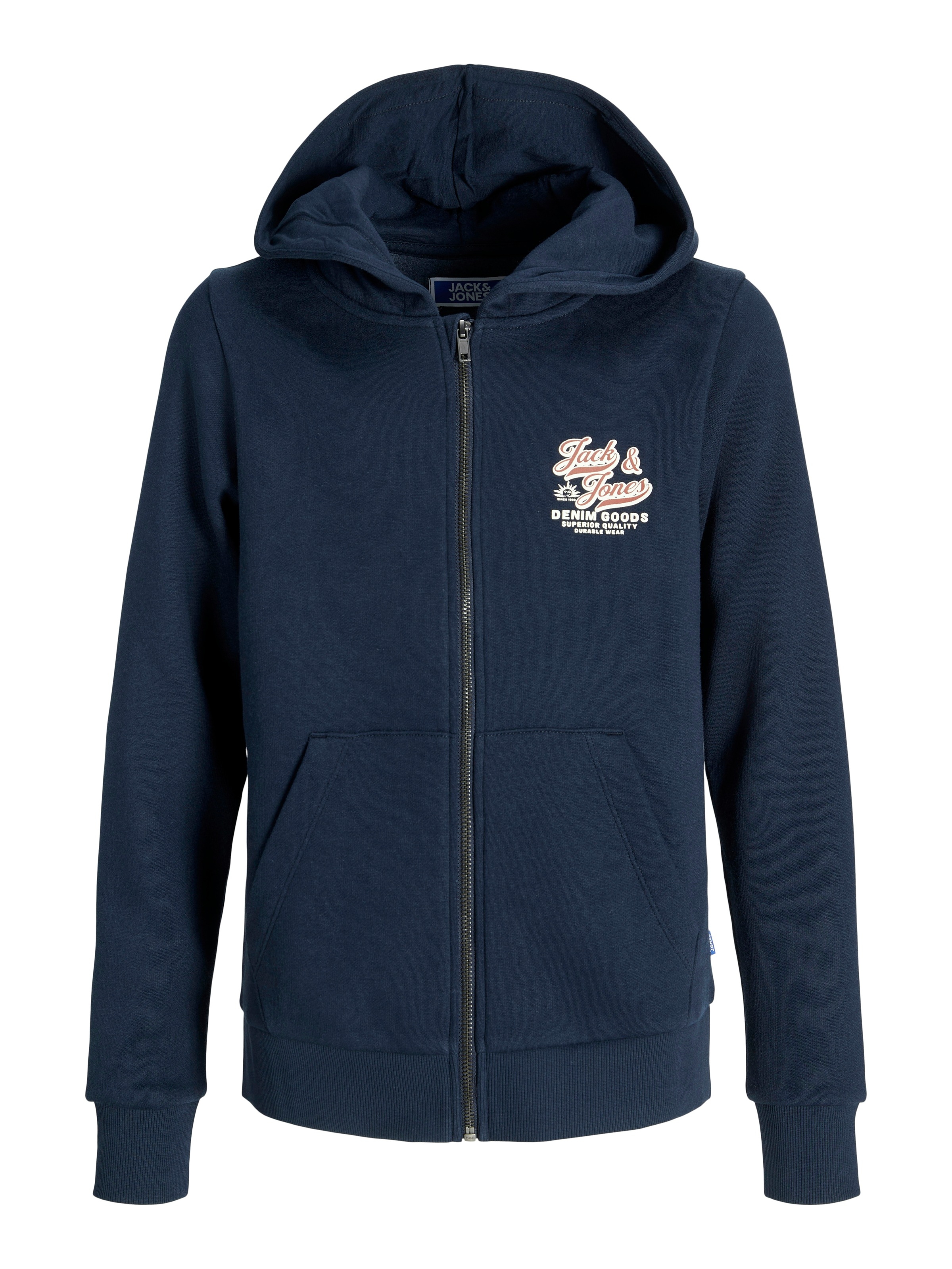 Jack & Jones PlusSize Kapuzensweatshirt »JJELOGO SWEAT ZIP HOOD 2 COL AW25 PLS«
