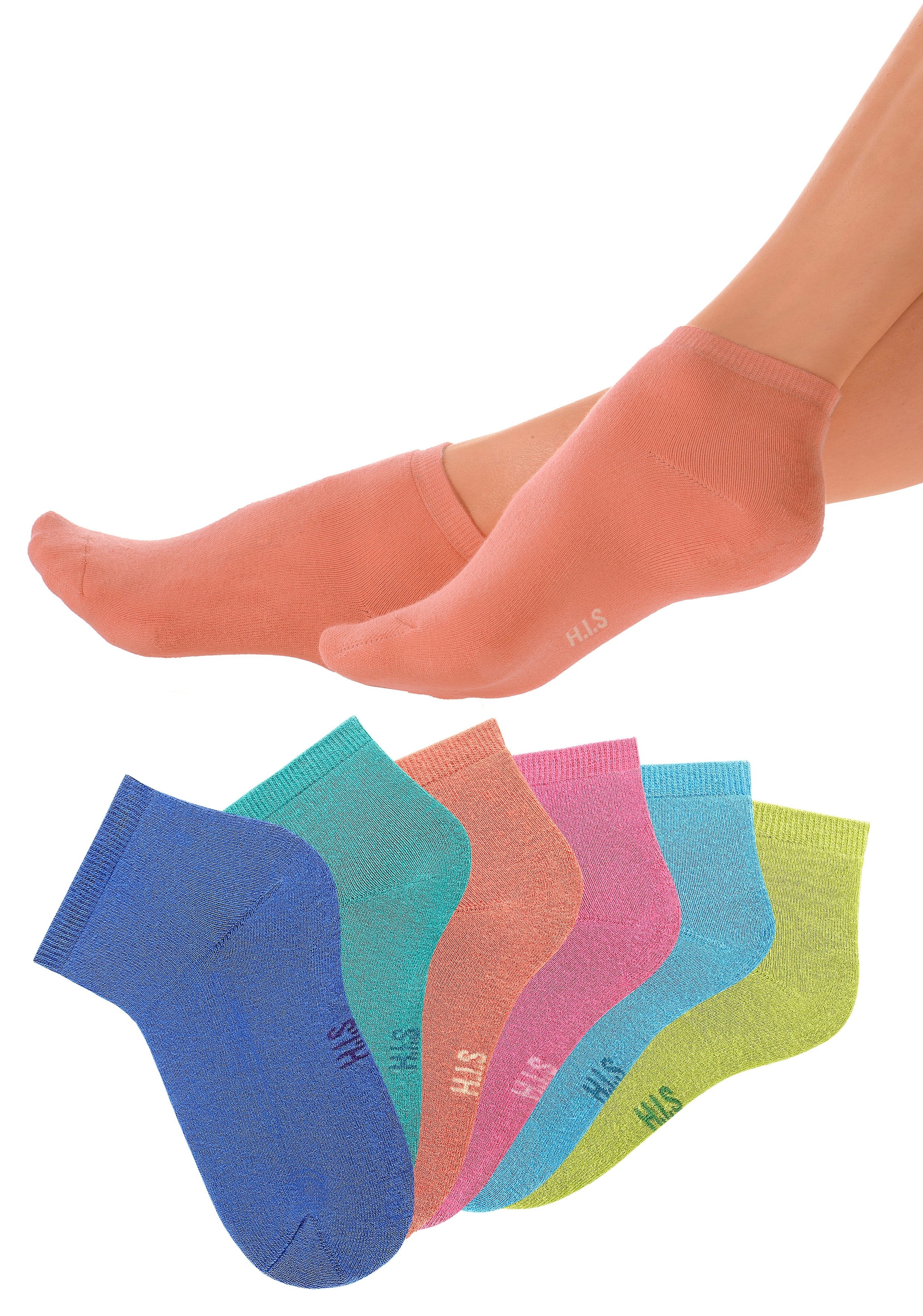 H.I.S Kurzsocken, (Set, 6 Paar), mit kuscheligem Innenfrottee online kaufen  bei Jelmoli-Versand Schweiz