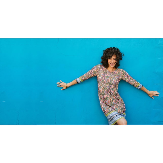 im Aniston Schweiz bei Jerseykleid, SELECTED Jelmoli-Versand online kaufen Muster farbenfrohen