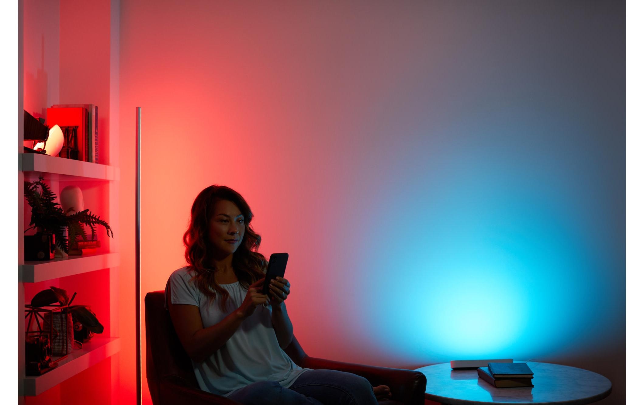 Philips Hue Smarte LED-Leuchte »Play Starterset 2 Stück Schwarz«