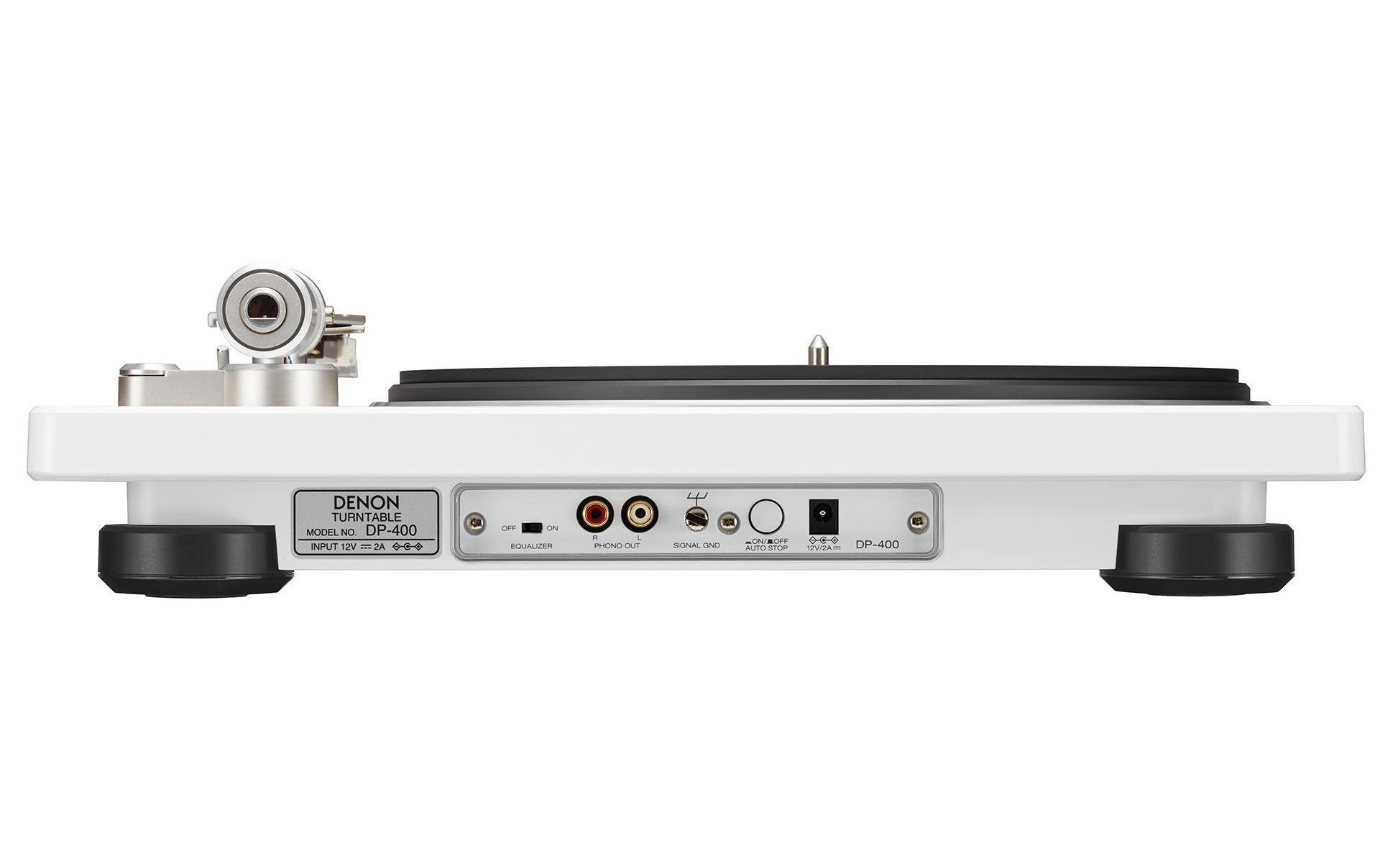 Denon Plattenspieler »DP-400 Weiss«