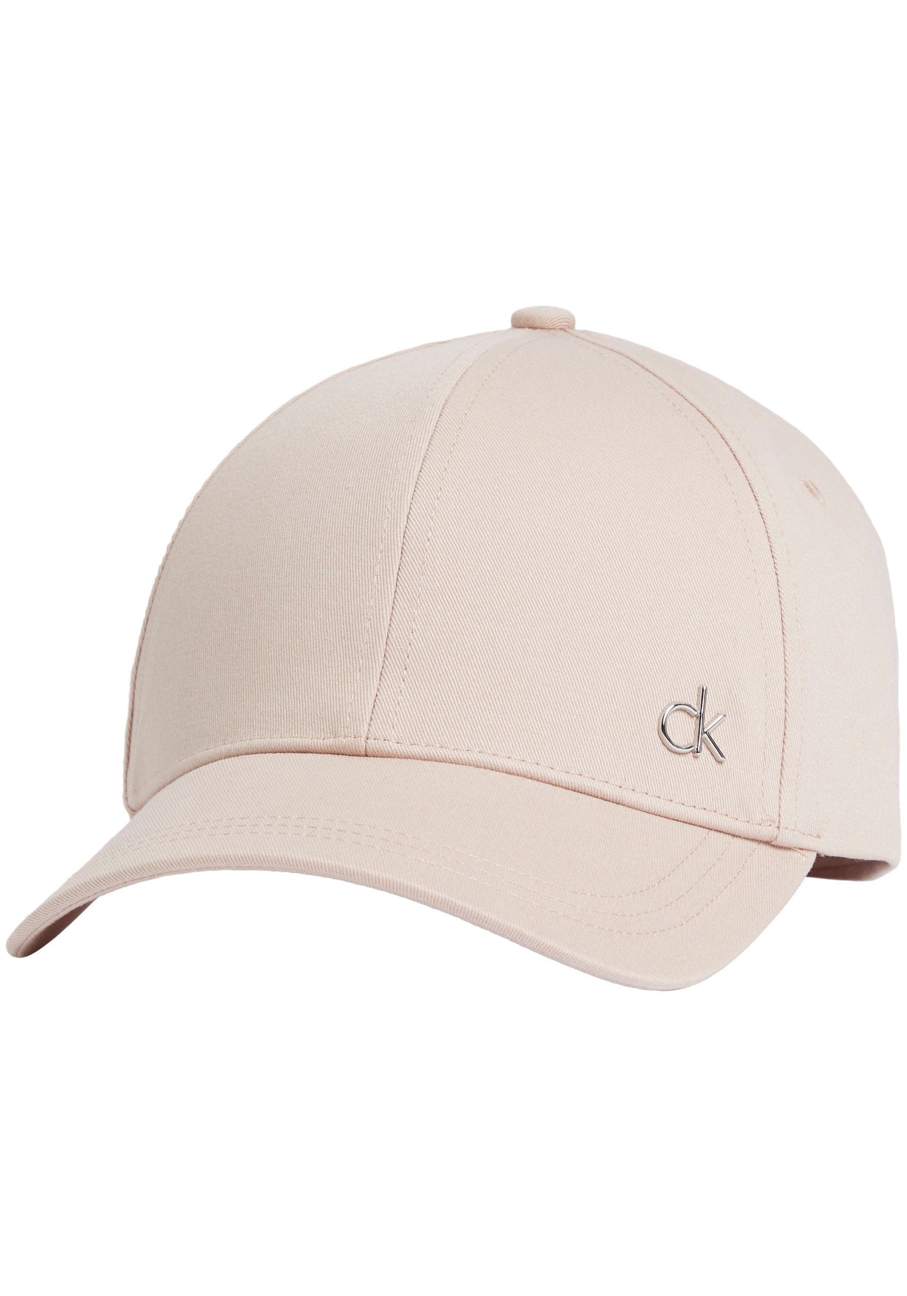 Calvin Klein Baseball Cap »CK METAL COTTON CAP«, Logoprägung am Klemmverschluss