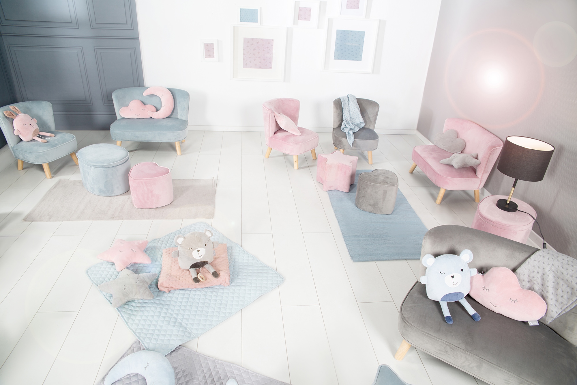 roba® Kindersofa »Lil Sofa«, mit Holzfüssen