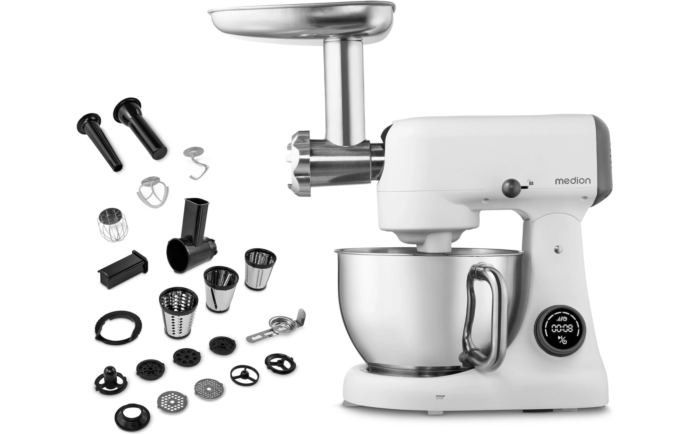 Medion® Küchenmaschine mit Kochfunktion