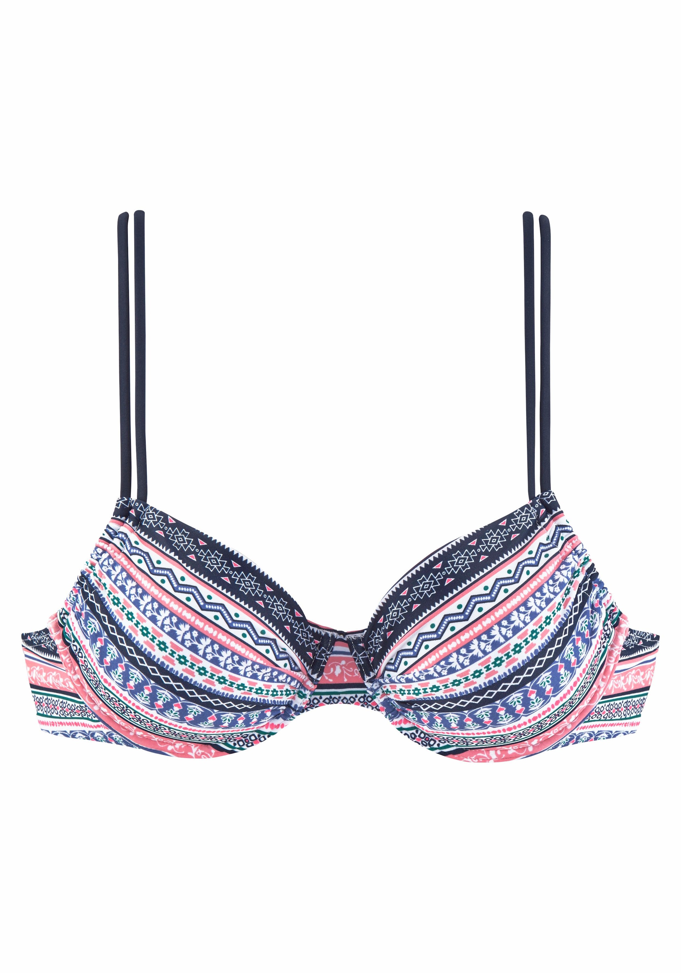 Schweiz bestellen s.Oliver Ethno-Print »Barcelona«, online modernem Bügel-Bikini-Top mit Jelmoli-Versand bei