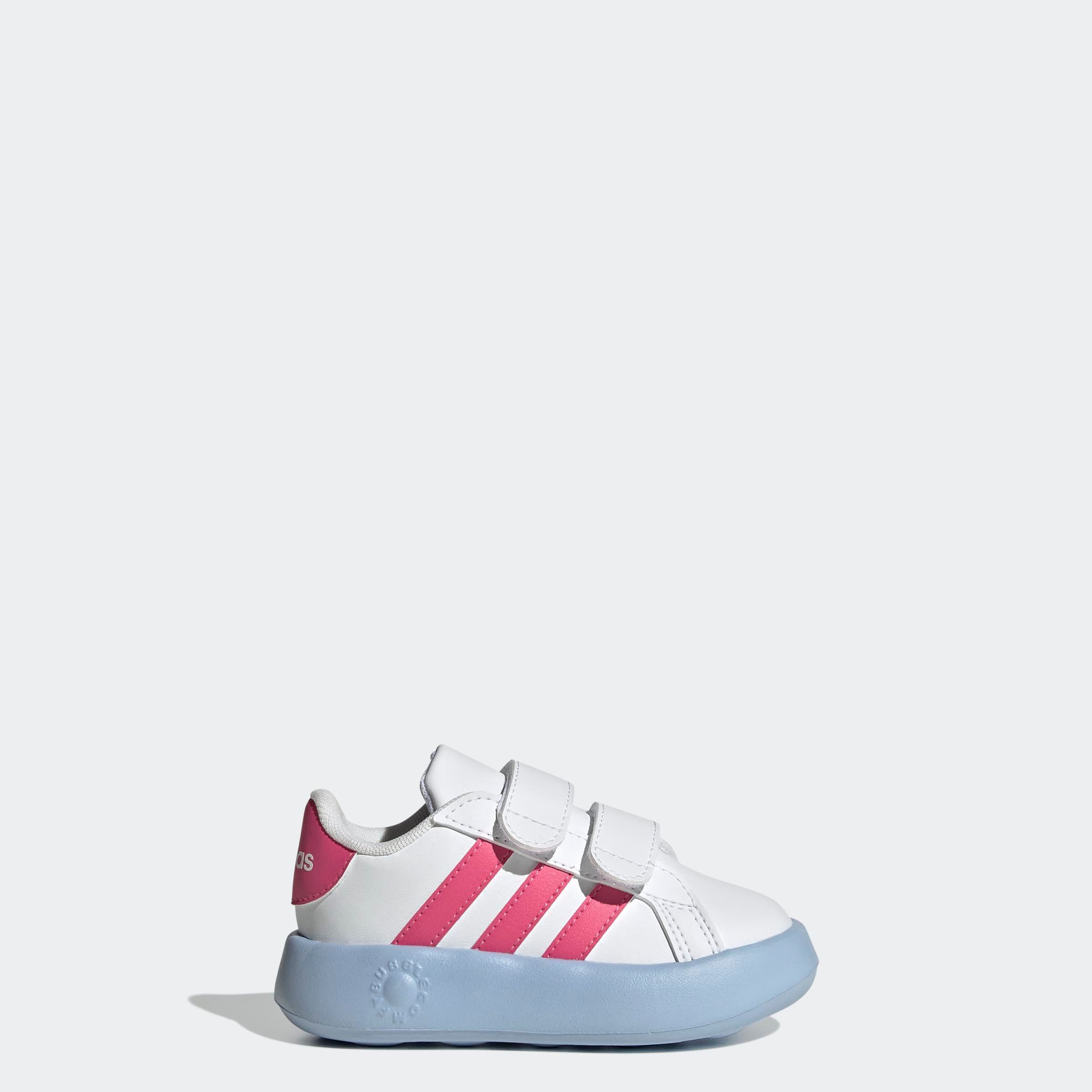 adidas Sportswear Klettschuh »GRAND COURT 2.0 KIDS«, Design auf den Spuren des adidas Superstar, für Kinder