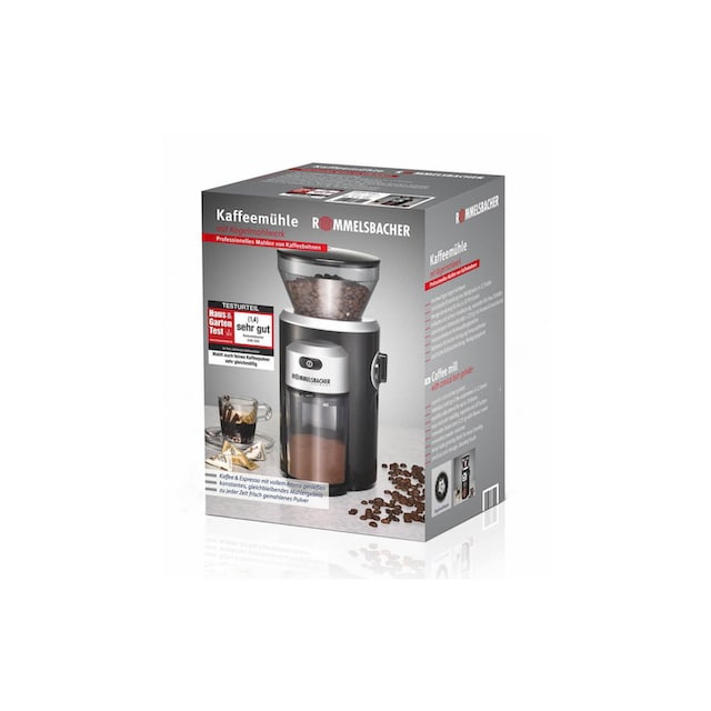 ➥ Rommelsbacher Kaffeemühle »20.EKM 300«, 150 W, Kegelmahlwerk, 220 g  Bohnenbehälter gleich bestellen | Jelmoli-Versand
