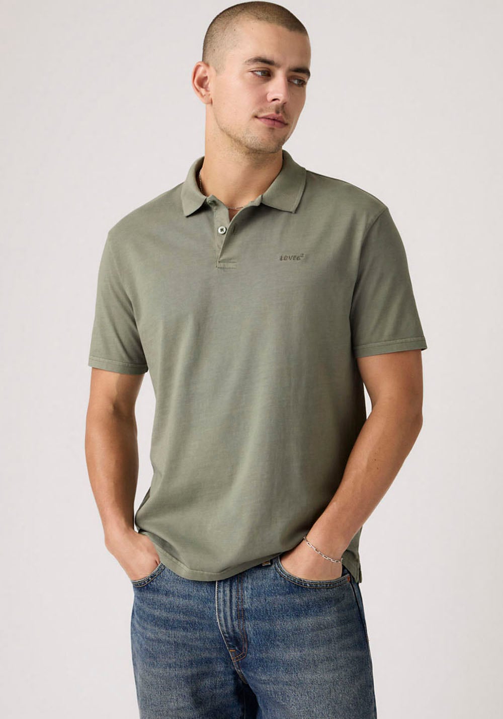 Levis Poloshirt mit Logo-Stickerei