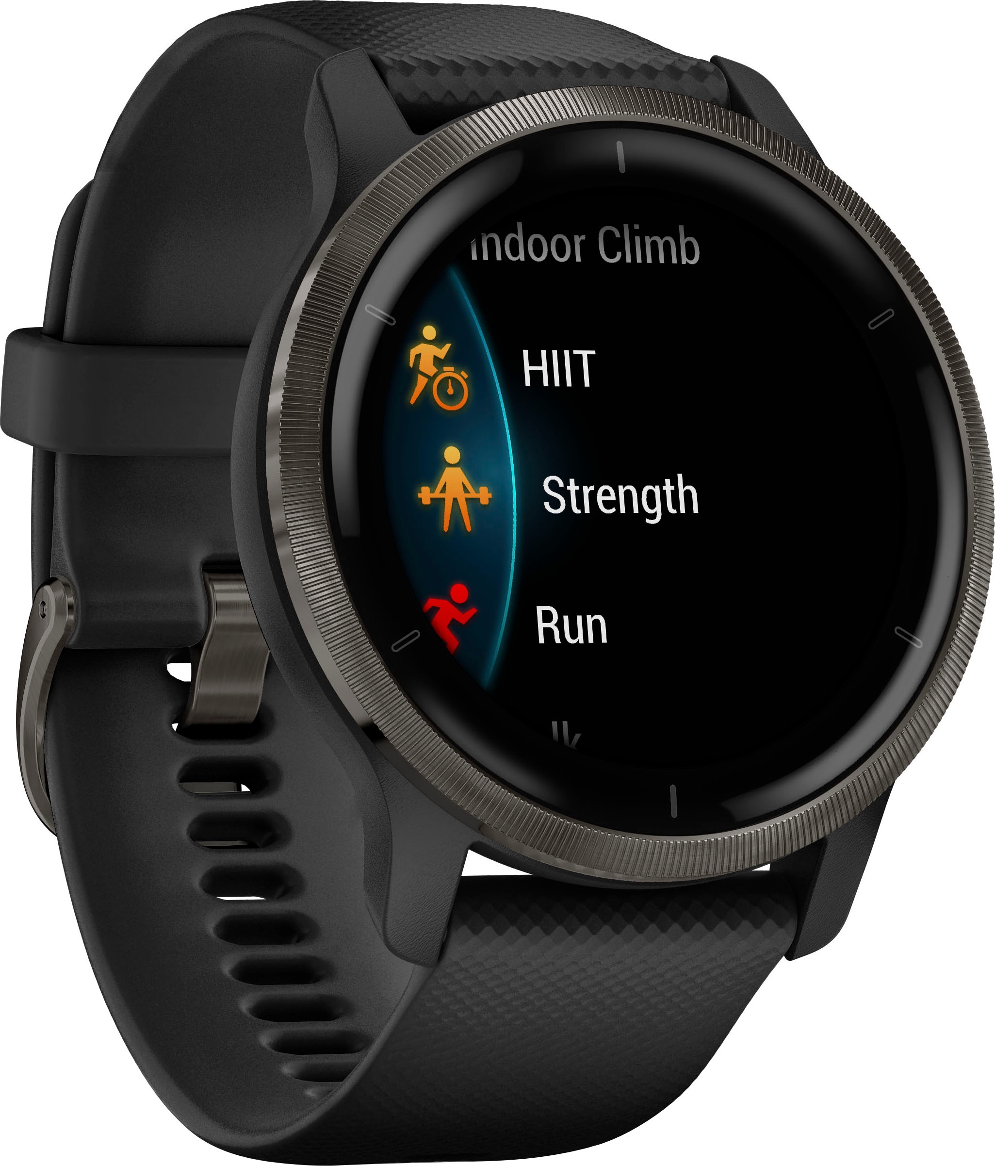 Garmin Smartwatch »Venu 2«, (3,3 cm / 1,3 Zoll), 8 GB, 25 vorinstallierten Sport-Apps