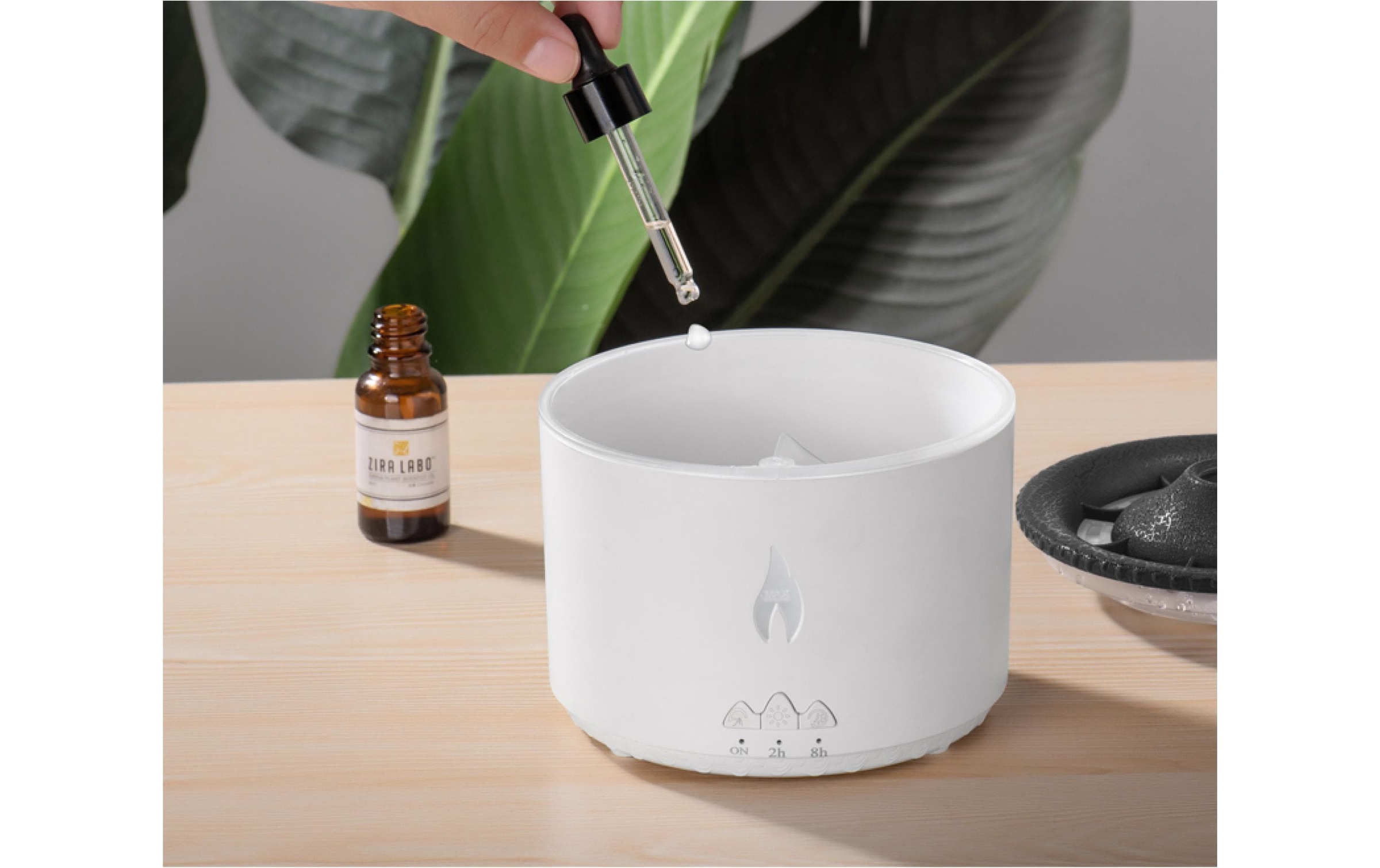 Diffuser »FTM Vulcano Weiss, 20 m²«, 0,36 l Wassertank
