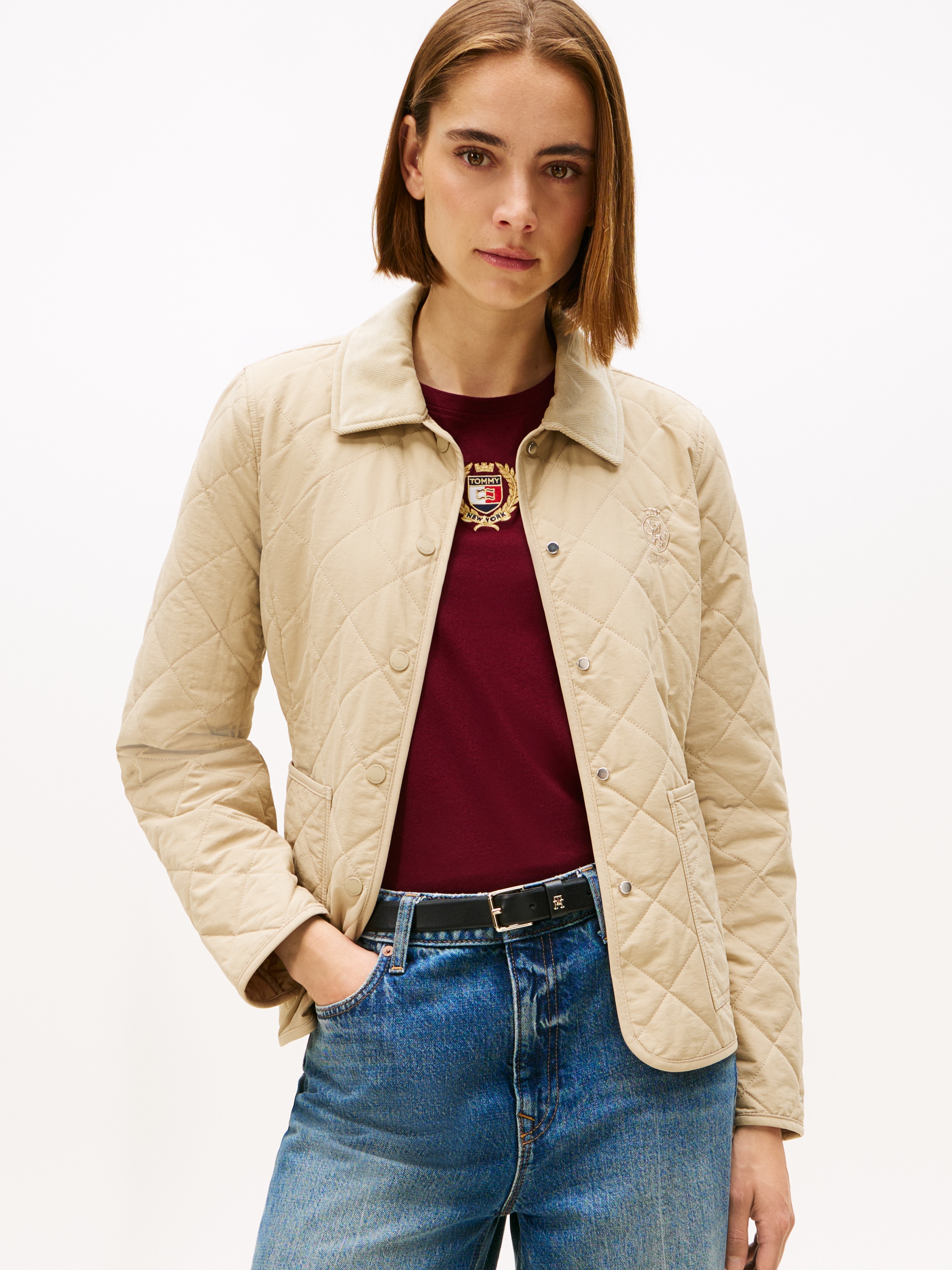 Tommy Hilfiger Steppjacke »PADDED QUILTED SLIM JACKET«