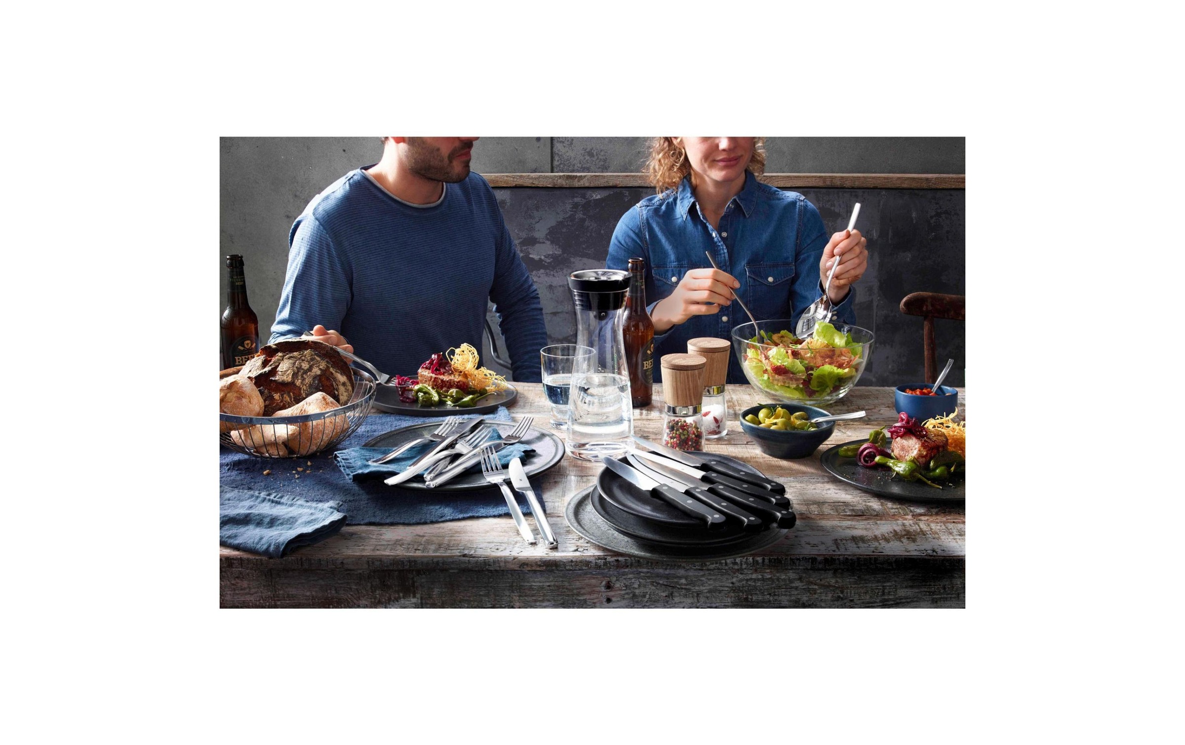 WMF Besteck-Set »Atic«, (60 tlg.)