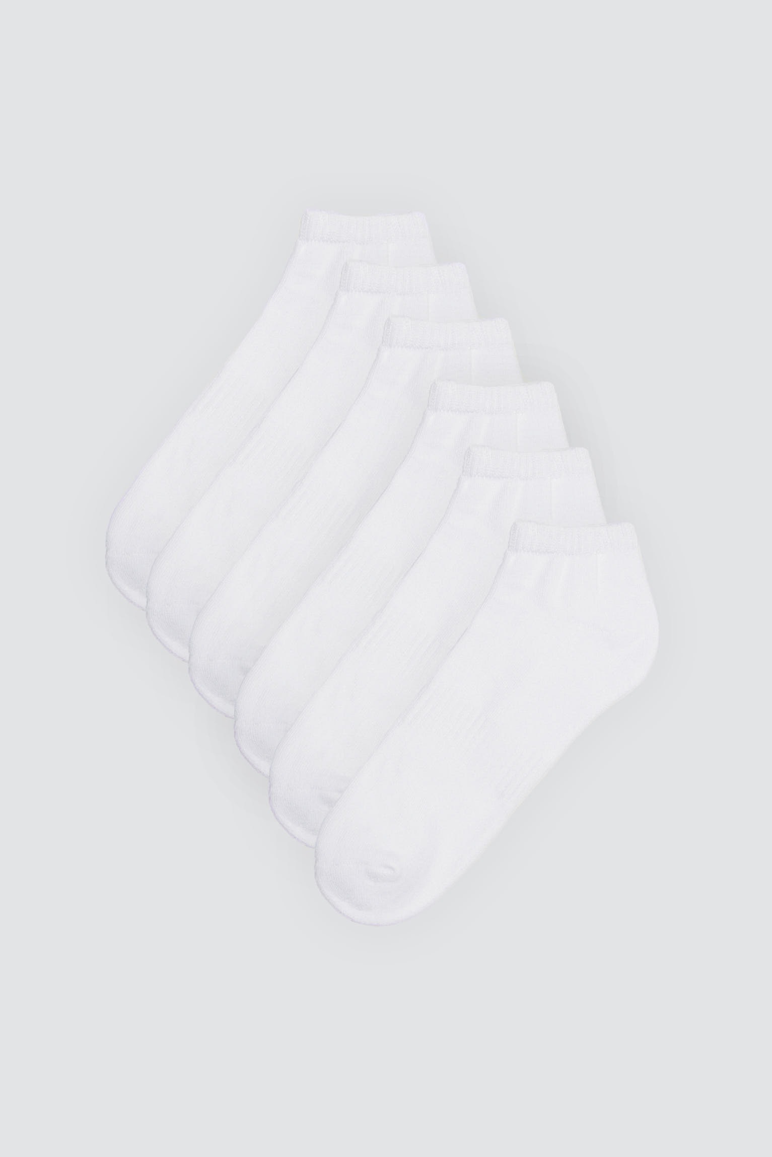 YSABEL MORA Sportsocken 6 Stk. tlg. Baumwollmix, elastisch, Verstärkung im Spannbereich