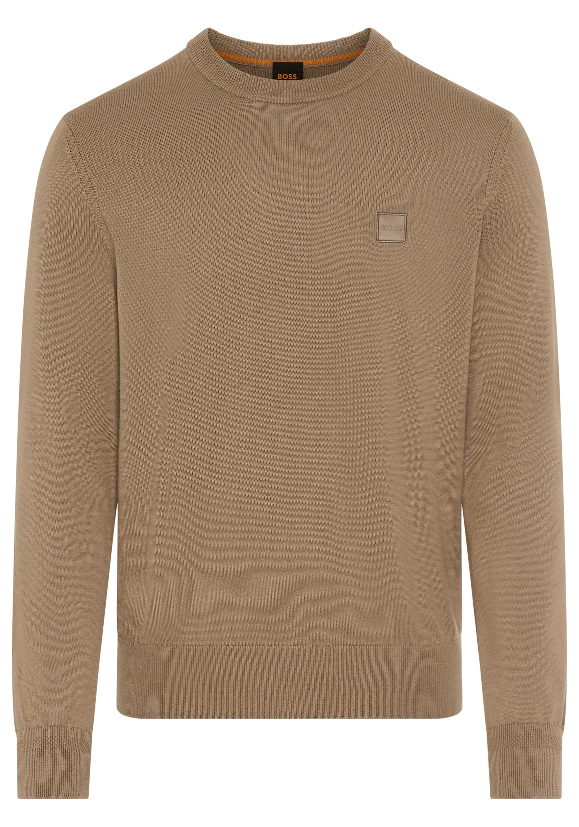 BOSS ORANGE Strickpullover »Kanovano«, mit Rundhalsausschnitt
