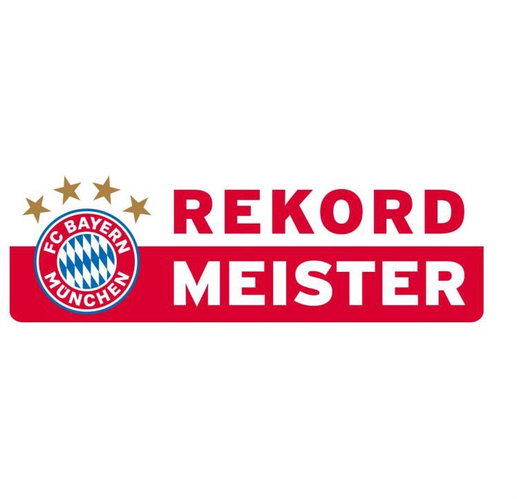 online Wall-Art St.) »Rekordmeister (1 Jelmoli-Versand Wandtattoo München«, shoppen Bayern |