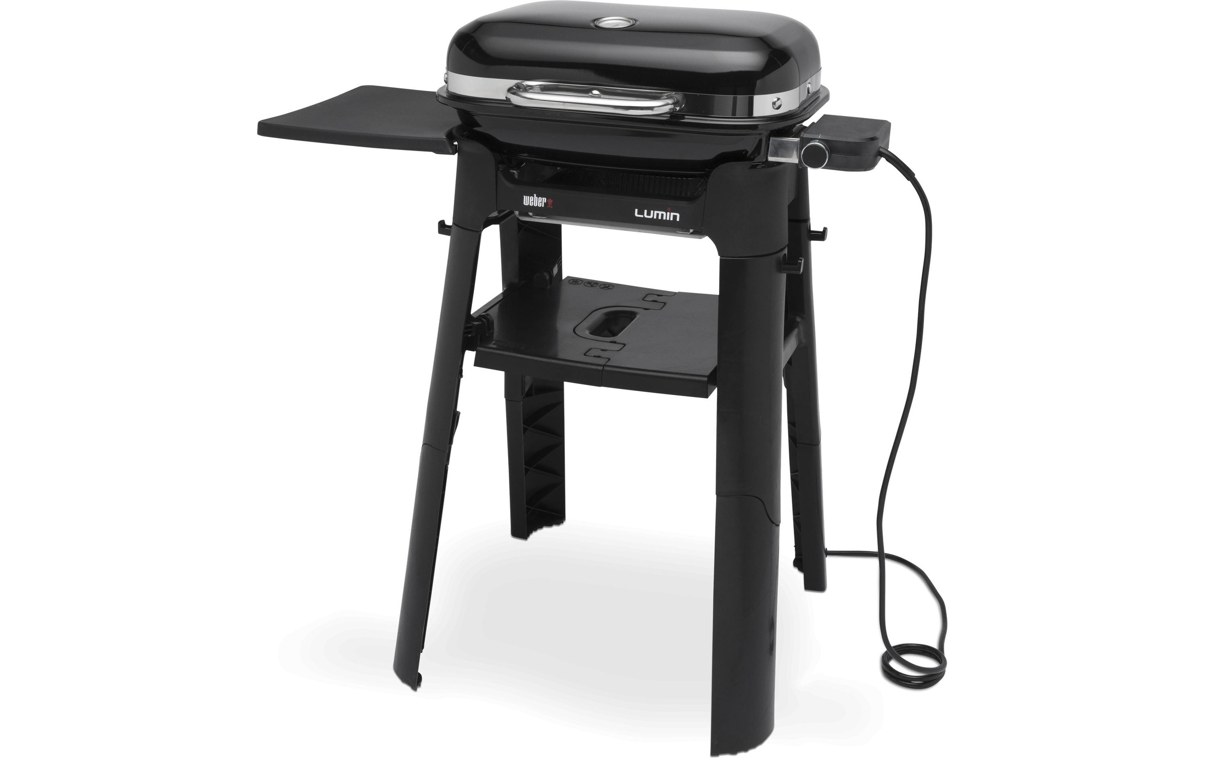 Weber Standgrill »Elektro Lumin Compact, Schwarz«, 2200 W