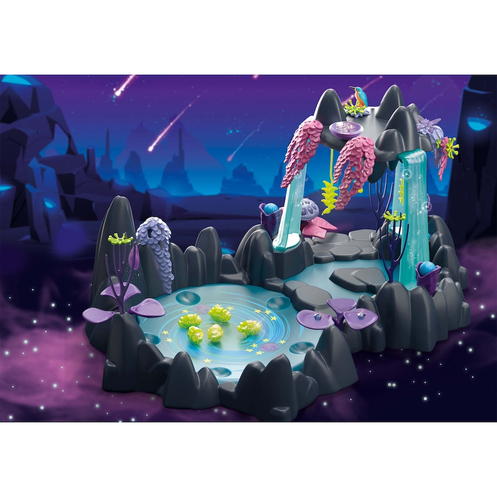 Playmobil® Konstruktions-Spielset »Moon Fairy Quelle (71032), Adventures of Ayuma«, (84 St.)