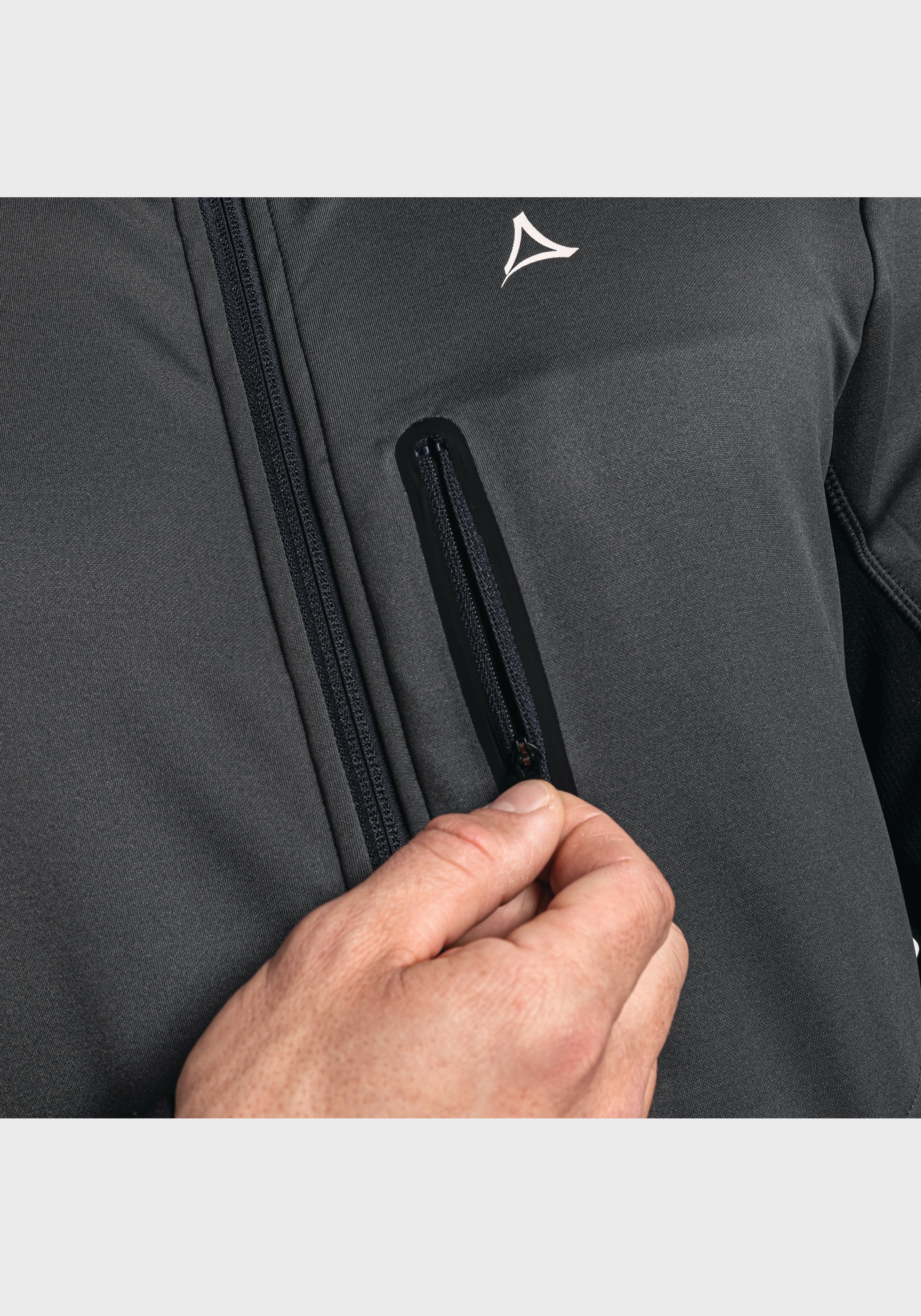 Schöffel Fleecejacke »Fleece Hoody Lodron M«, mit Kapuze