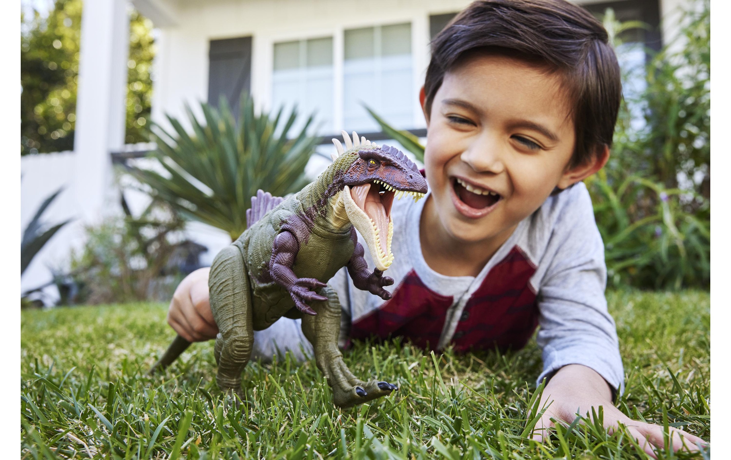 Mattel® Spielfigur »Jurassic World Battle Roar Becklespinax 43 cm«