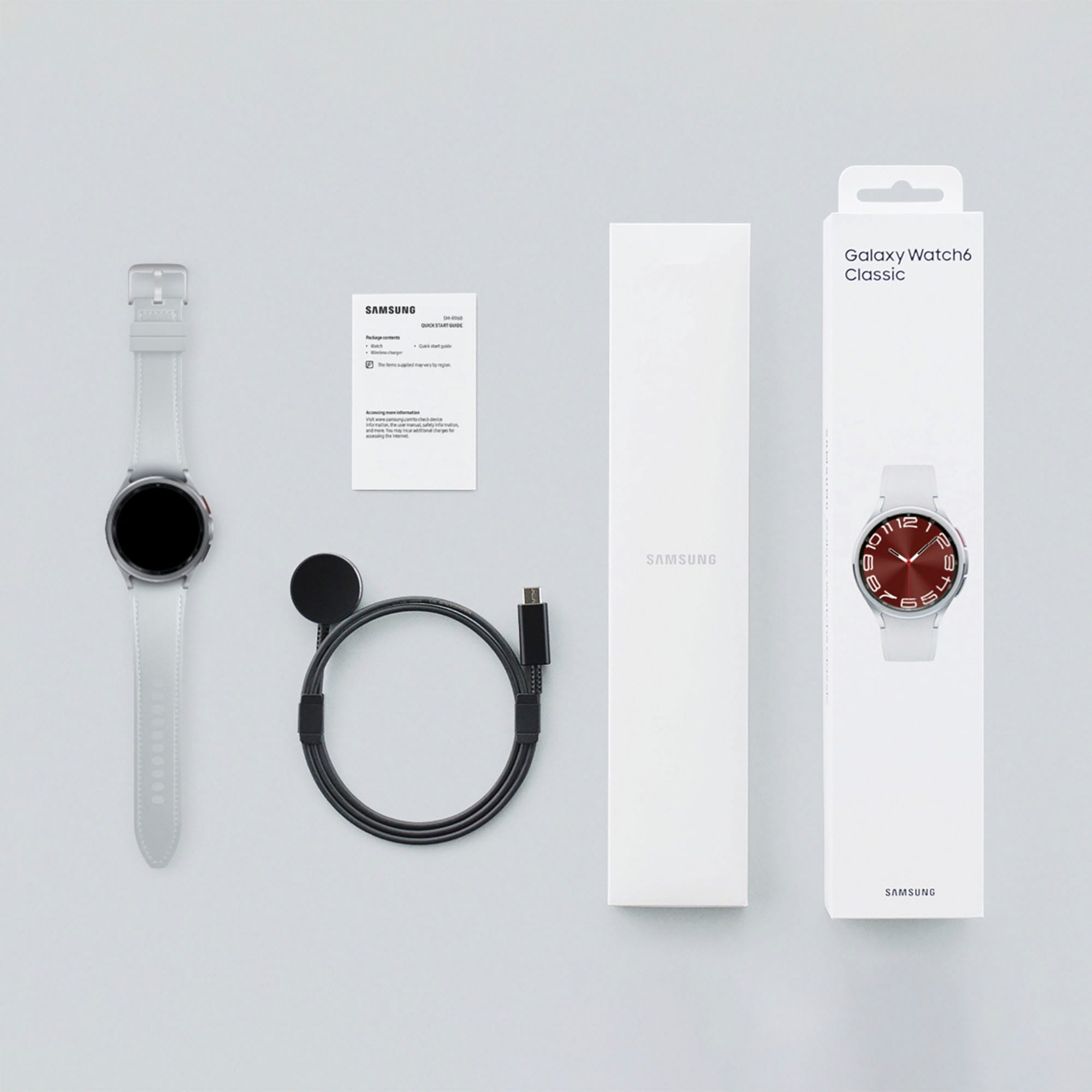 Samsung Smartwatch »Galaxy Watch 6 Classic«, (3,33 cm / 1,3 Zoll), Wear OS by Samsung, 16 GB