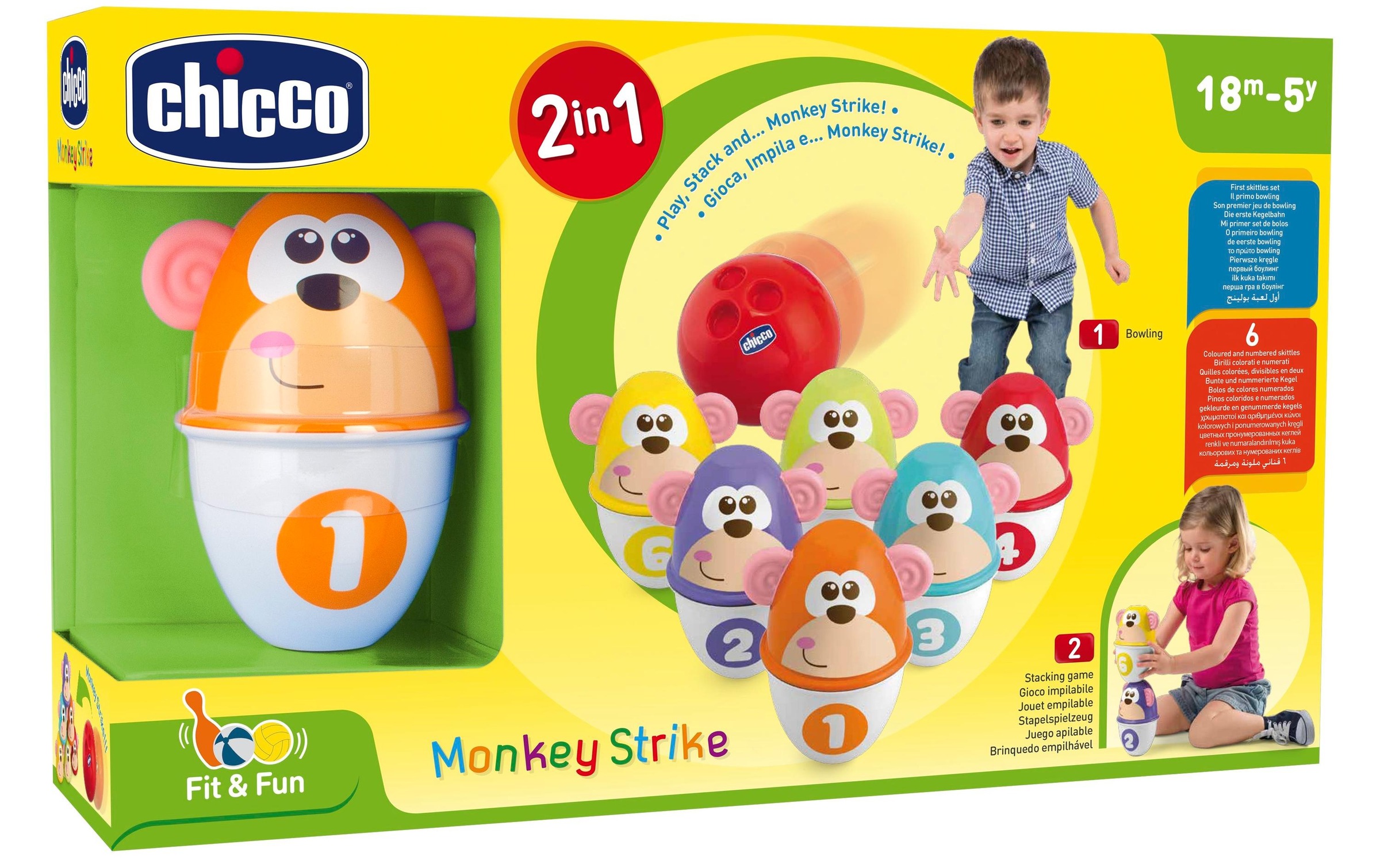 Chicco Lernspielzeug »Bowling«